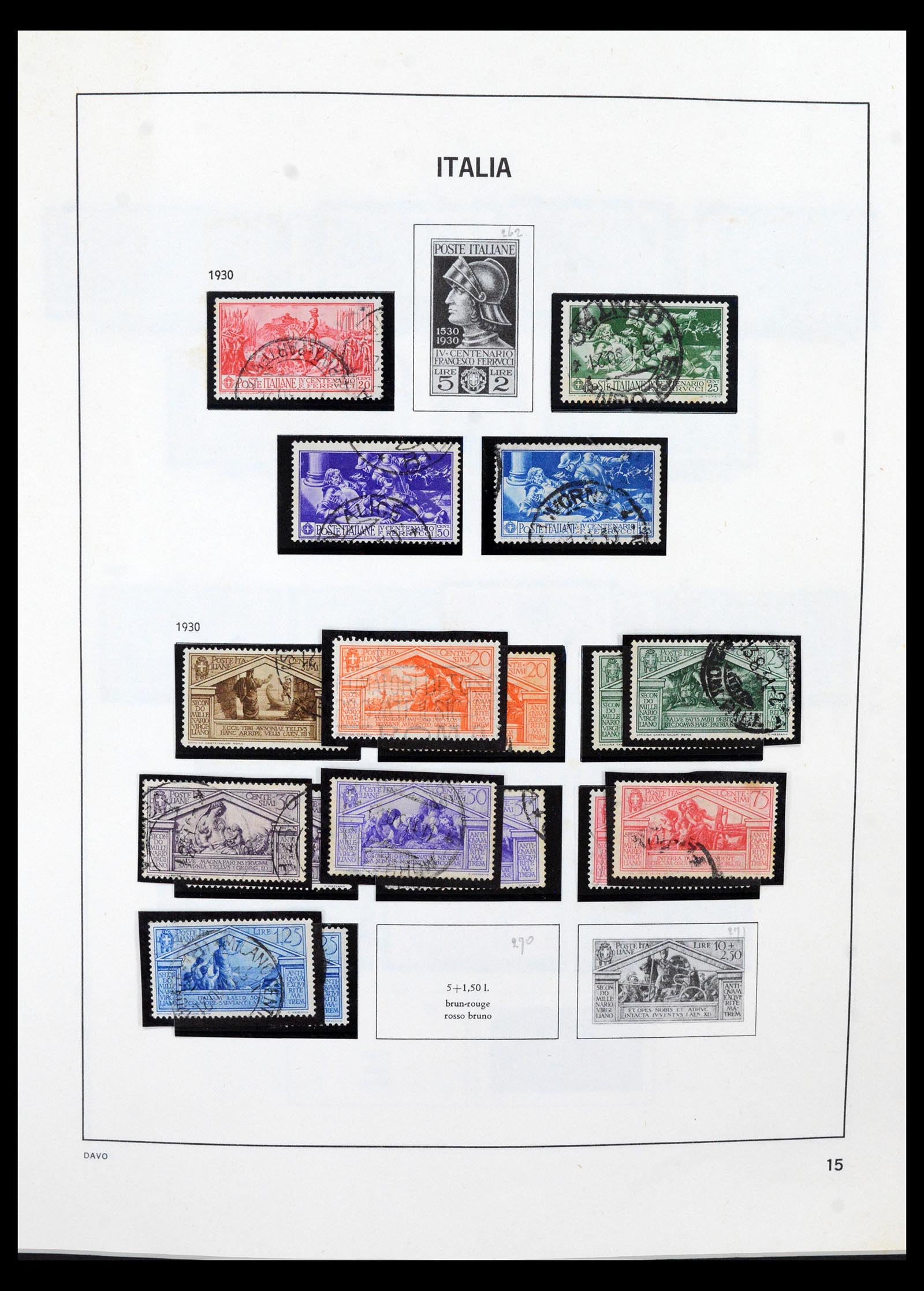 40463 0016 - Stamp collection 40463 Italy 1862-1978.