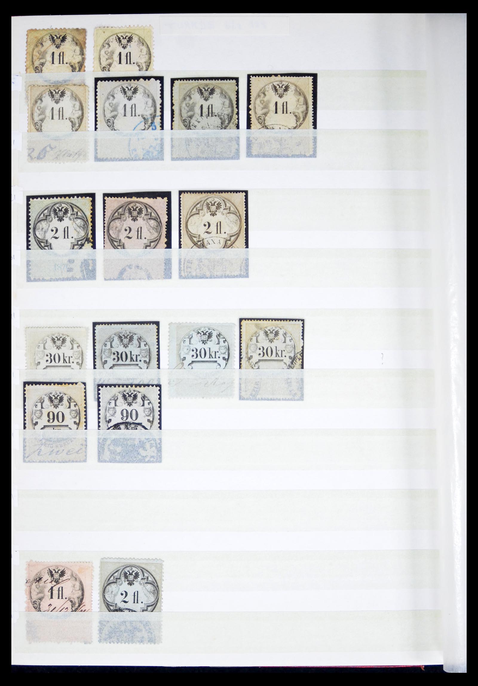 40466 0016 - Postzegel verzameling 40466 Oostenrijk fiscaal.