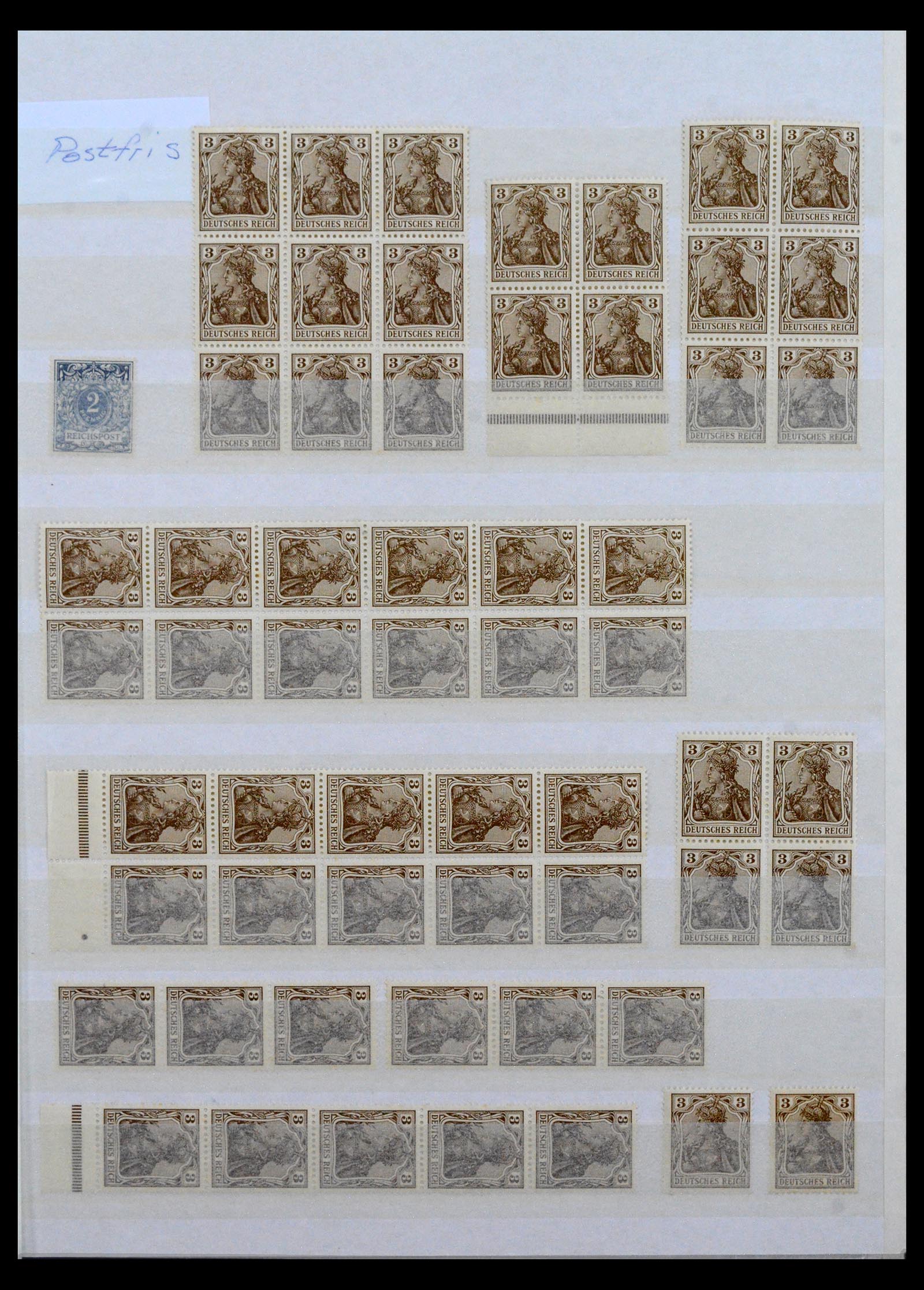 40468 0001 - Postzegel verzameling 40468 Duitse Rijk postfris.