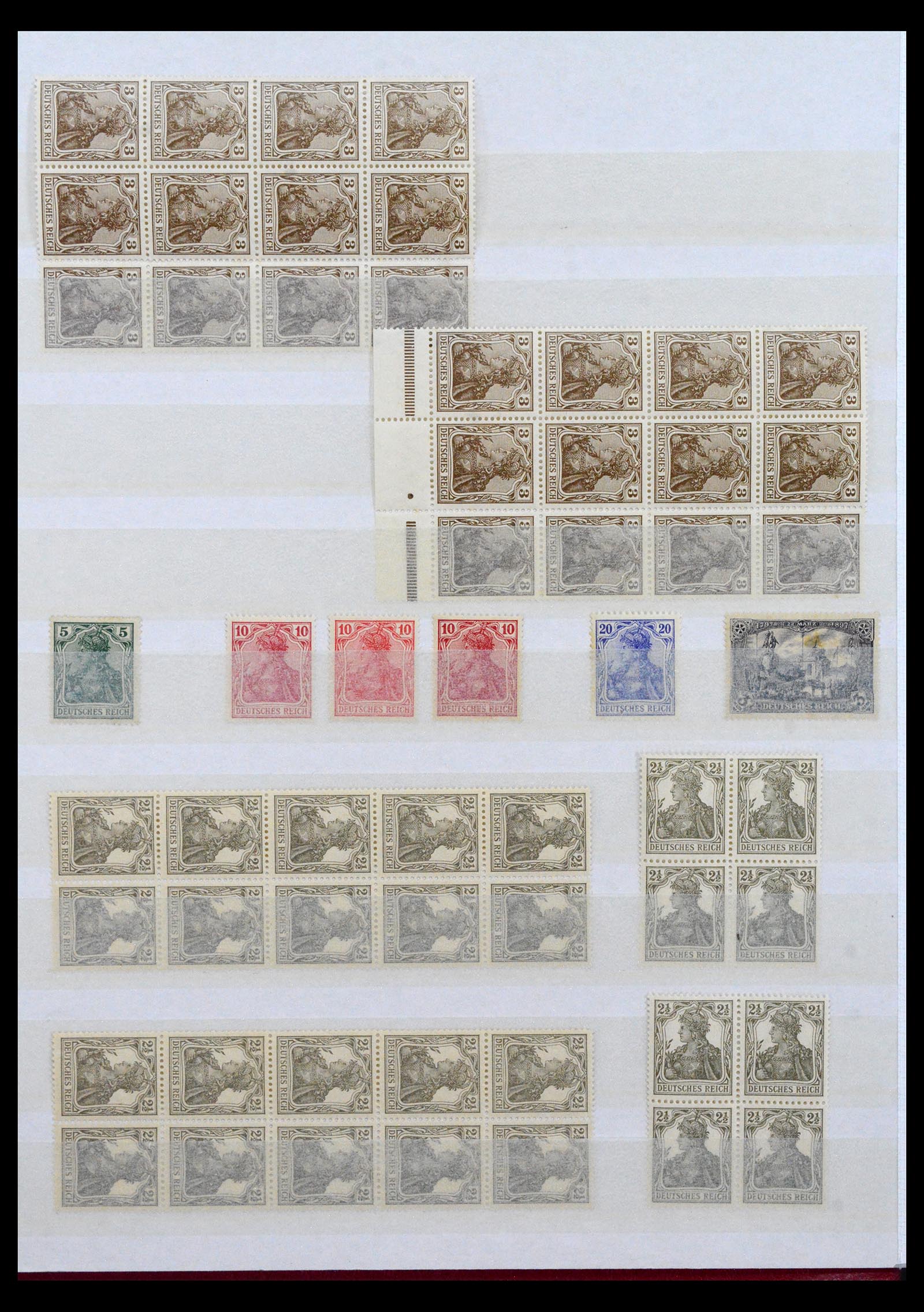 40468 0002 - Postzegel verzameling 40468 Duitse Rijk postfris.