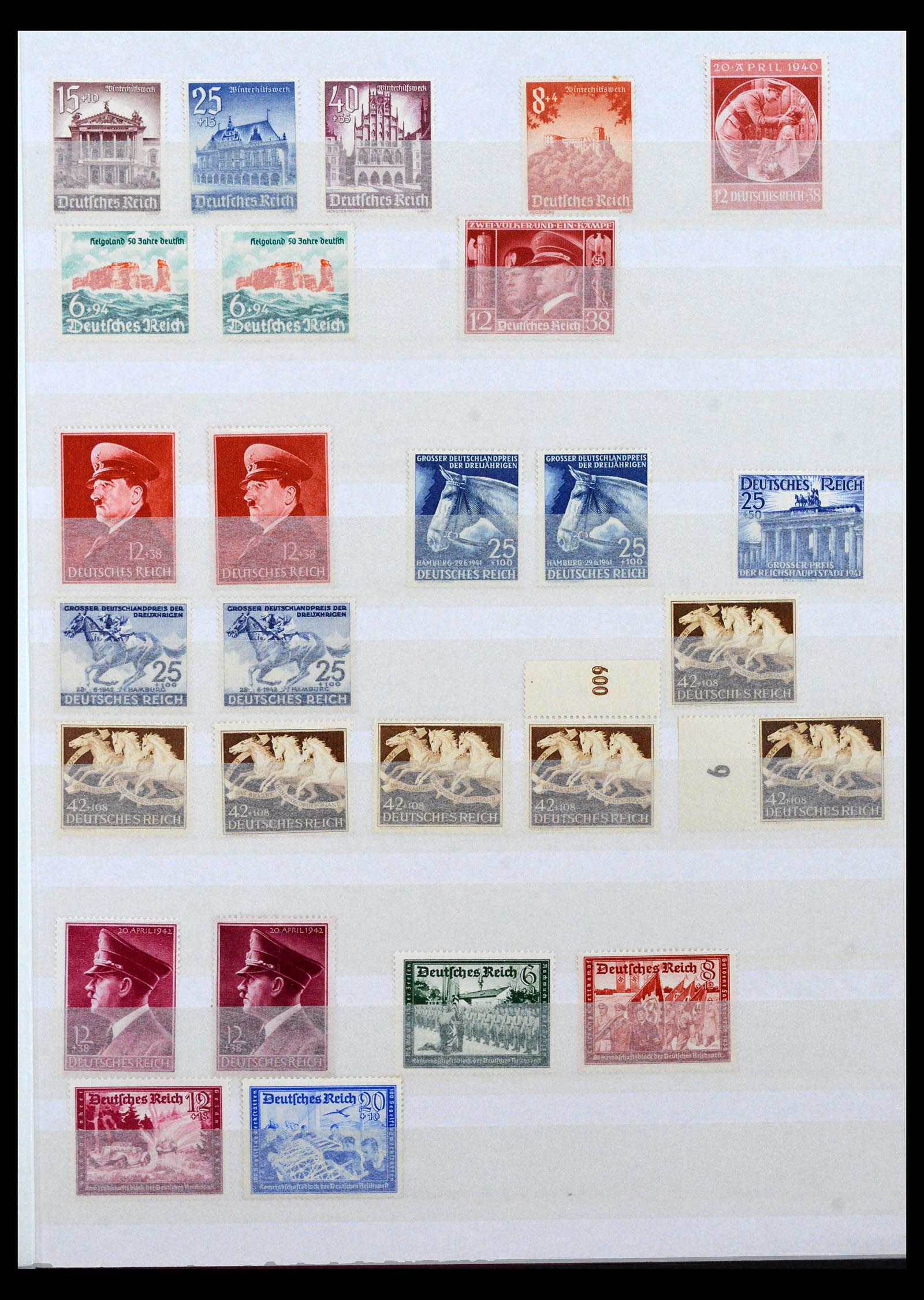 40468 0013 - Postzegel verzameling 40468 Duitse Rijk postfris.