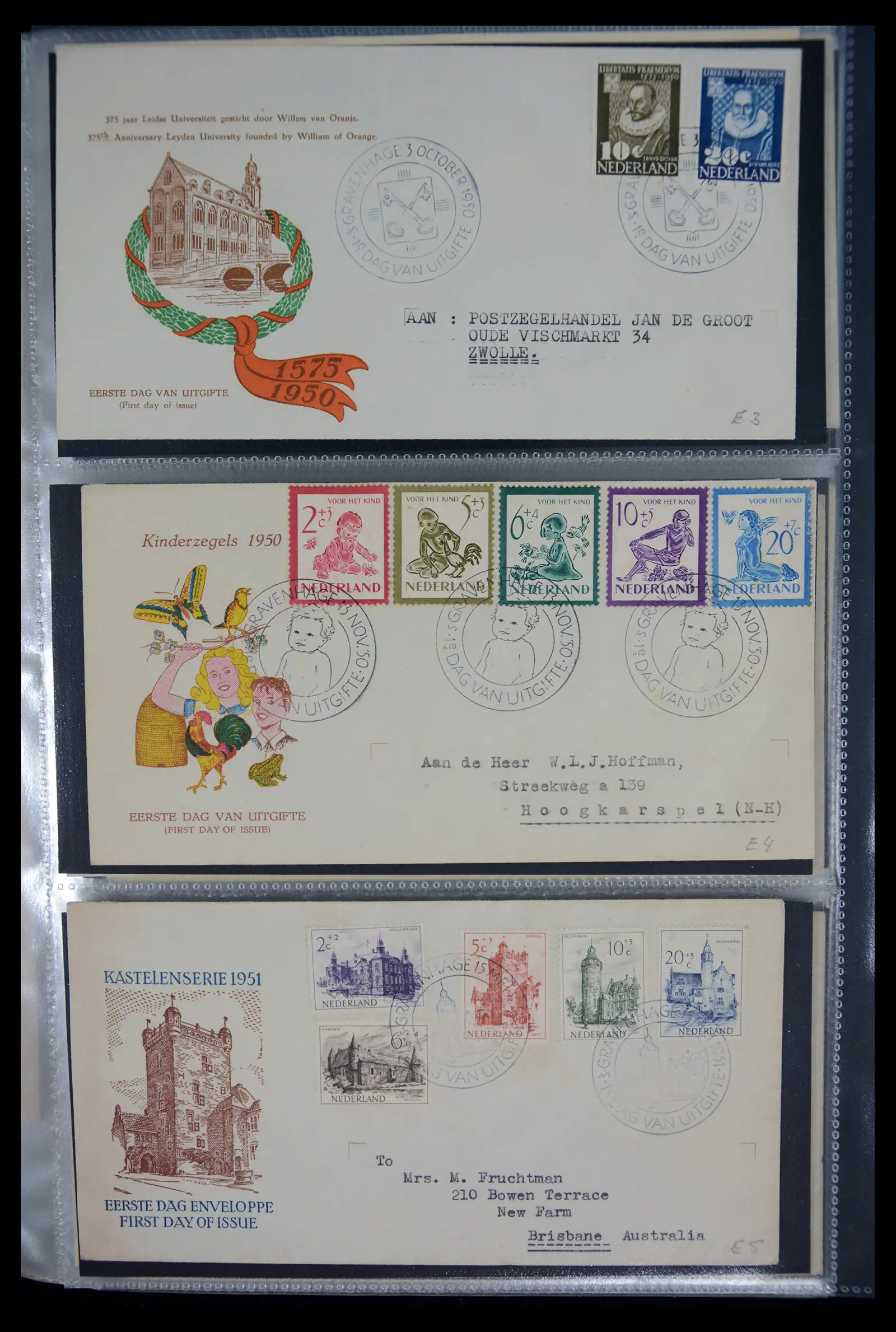 40472 0002 - Stamp collection 40472 Netherlands first day covers complete 1950-2022!!