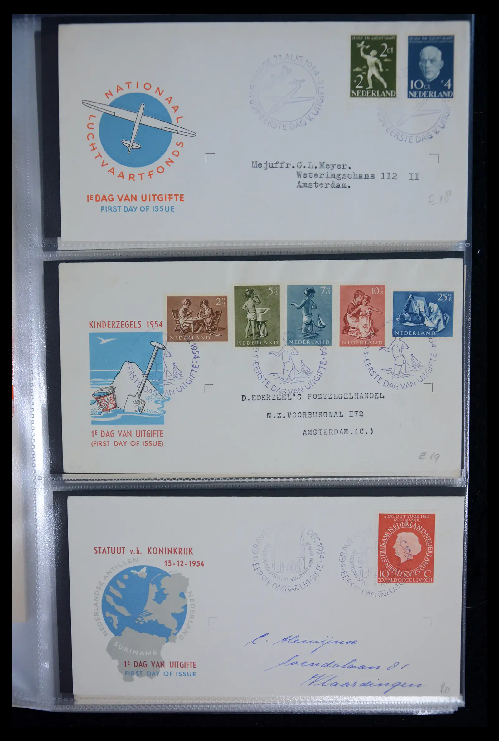 40472 0007 - Stamp collection 40472 Netherlands first day covers complete 1950-2022!!