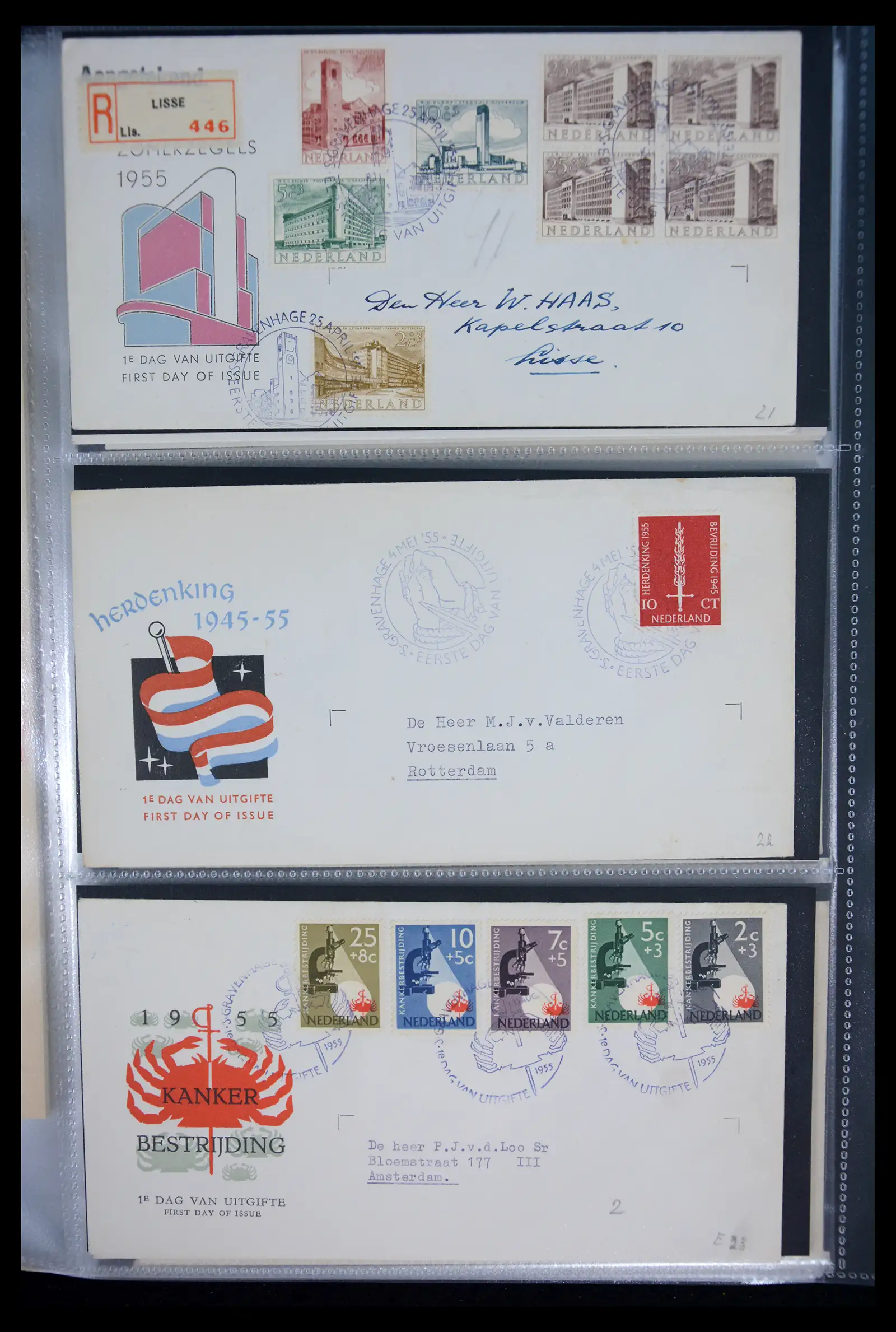 40472 0008 - Stamp collection 40472 Netherlands first day covers complete 1950-2022!!