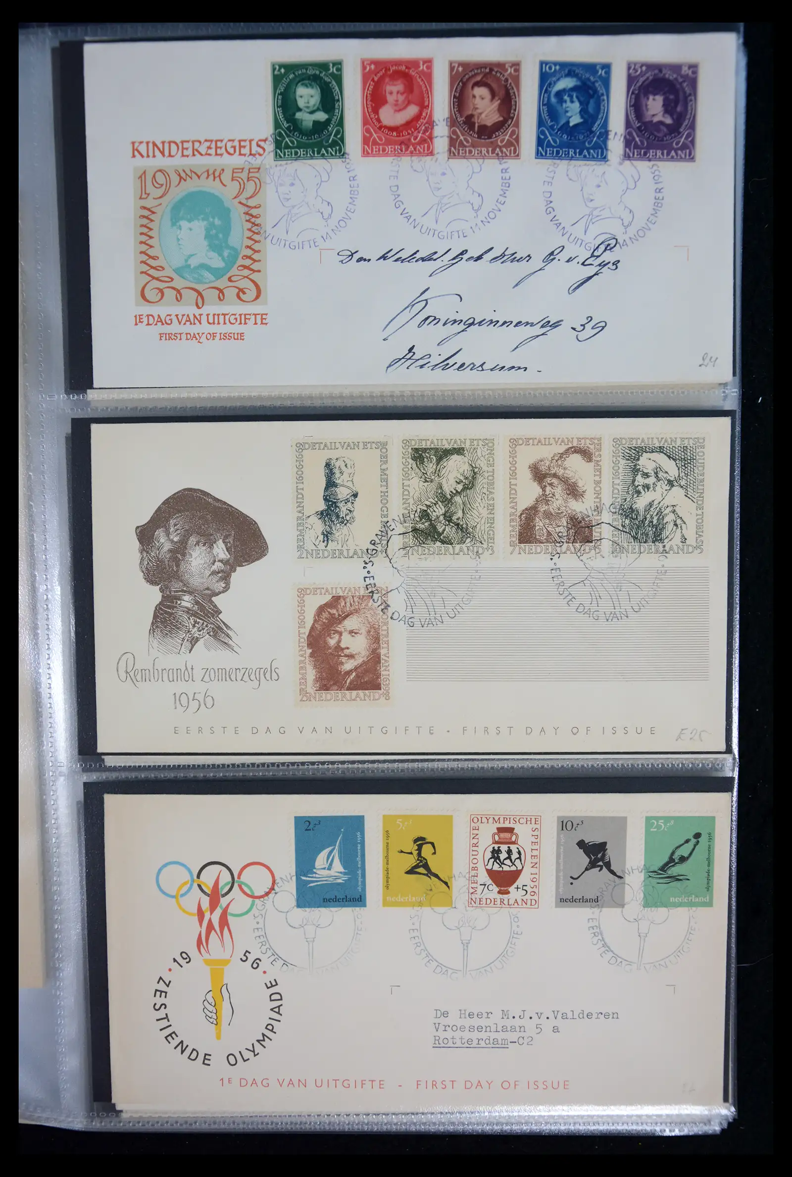 40472 0009 - Stamp collection 40472 Netherlands first day covers complete 1950-2022!!