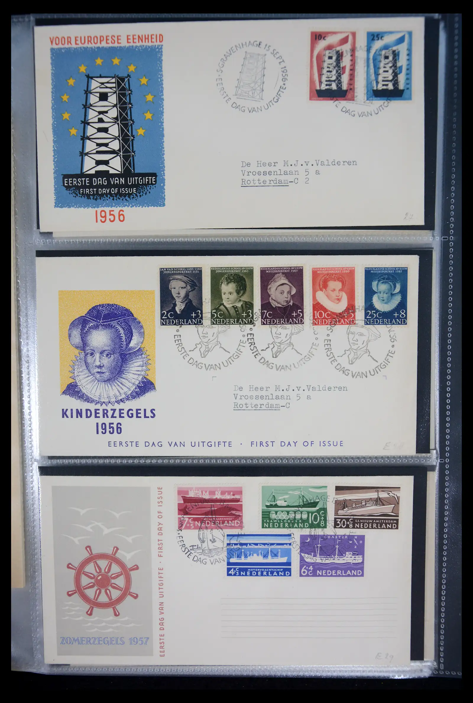 40472 0010 - Stamp collection 40472 Netherlands first day covers complete 1950-2022!!