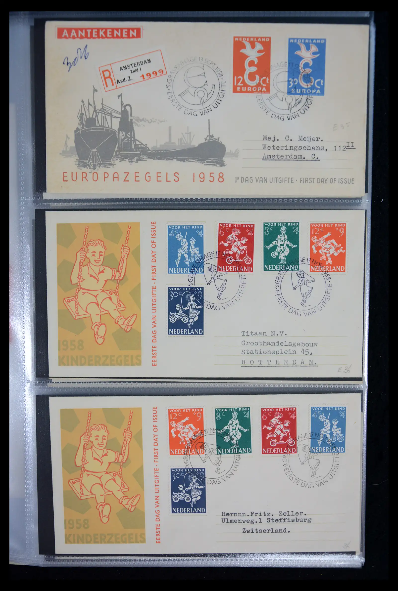 40472 0013 - Stamp collection 40472 Netherlands first day covers complete 1950-2022!!
