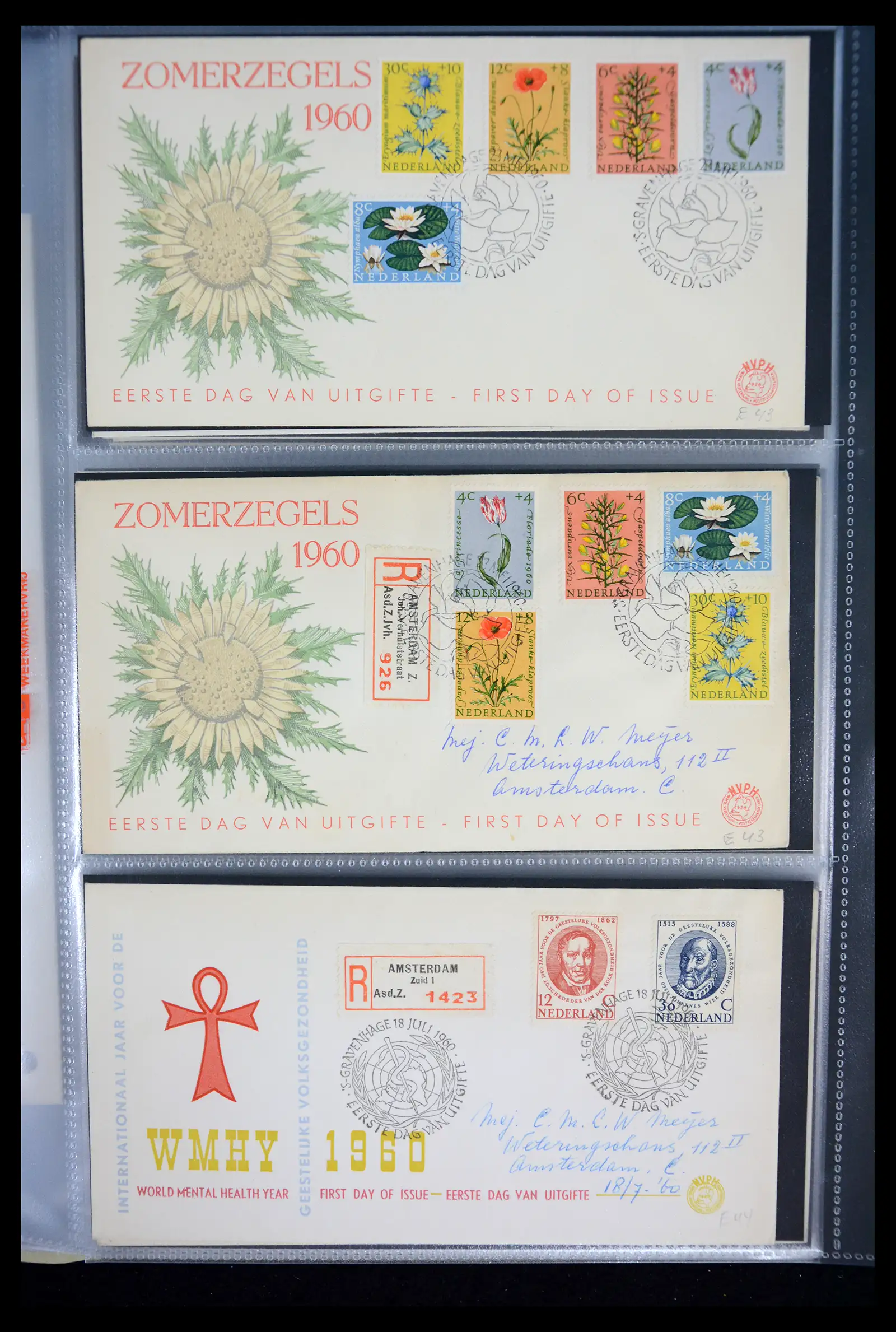 40472 0016 - Stamp collection 40472 Netherlands first day covers complete 1950-2022!!