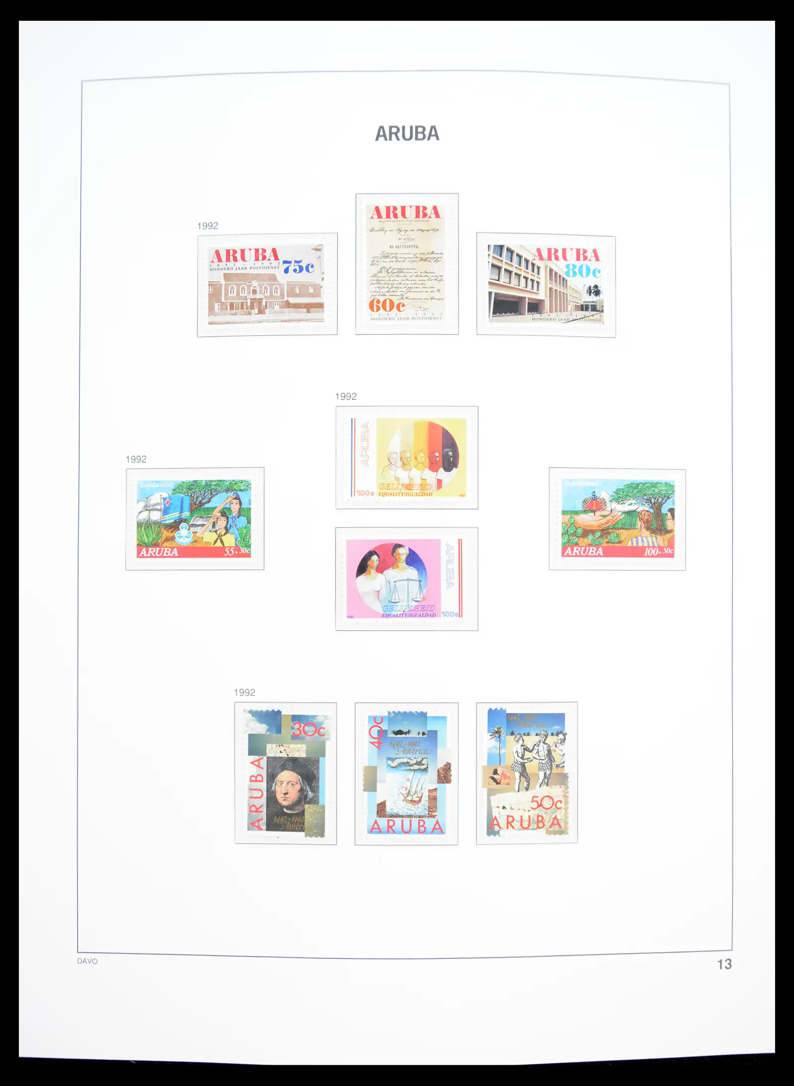 40473 0013 - Stamp collection 40473 Dutch Antilles 1970-2021!!