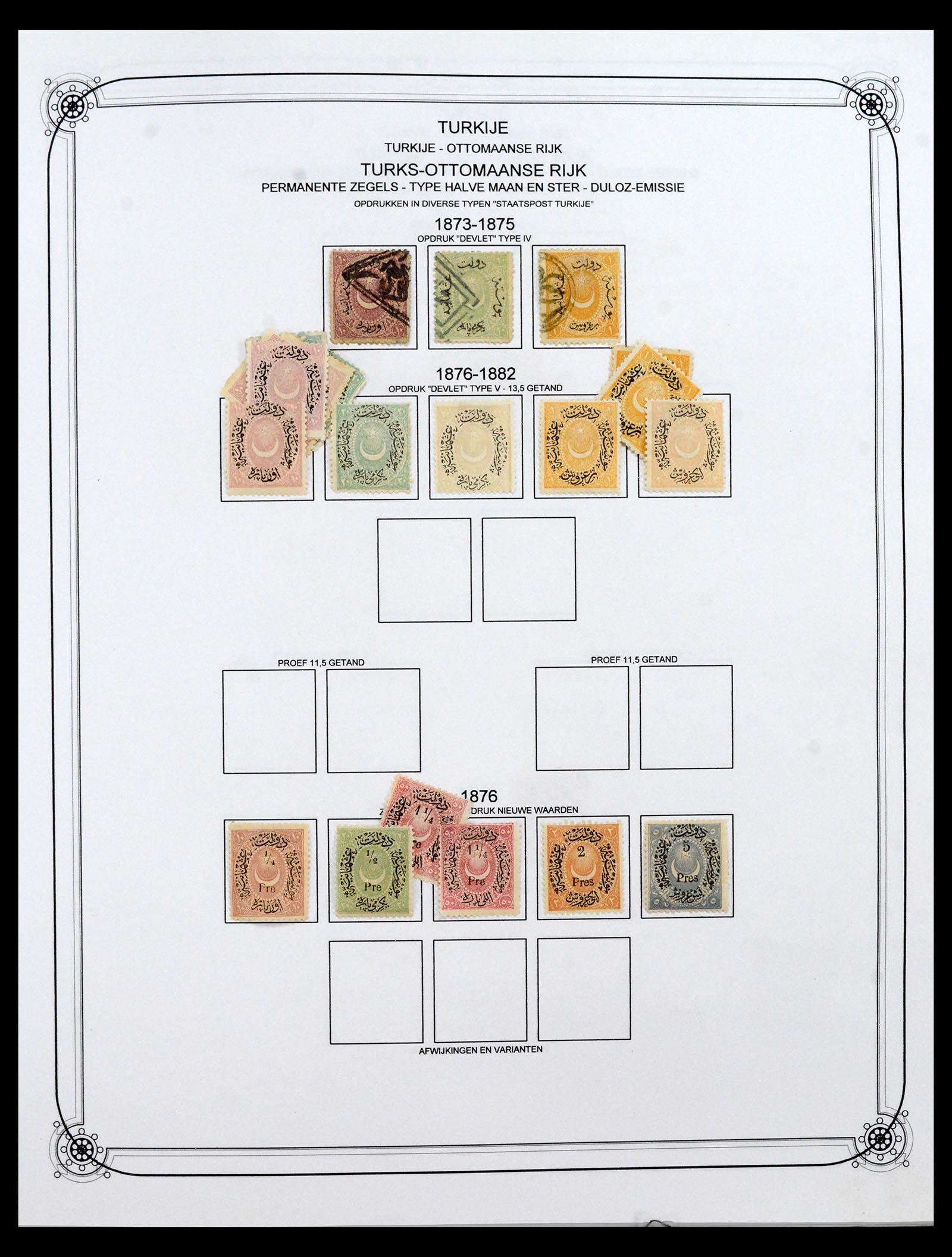 40476 0007 - Stamp collection 40476 Turkey 1863-1963.