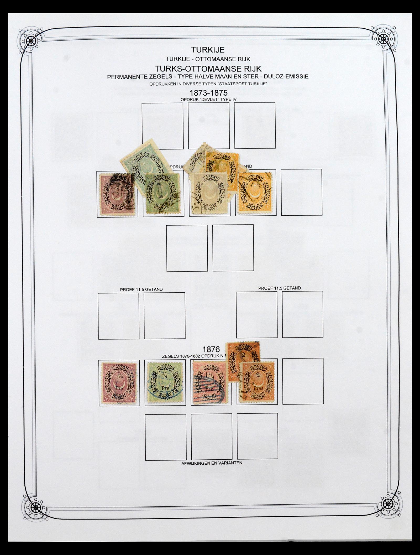 40476 0008 - Stamp collection 40476 Turkey 1863-1963.
