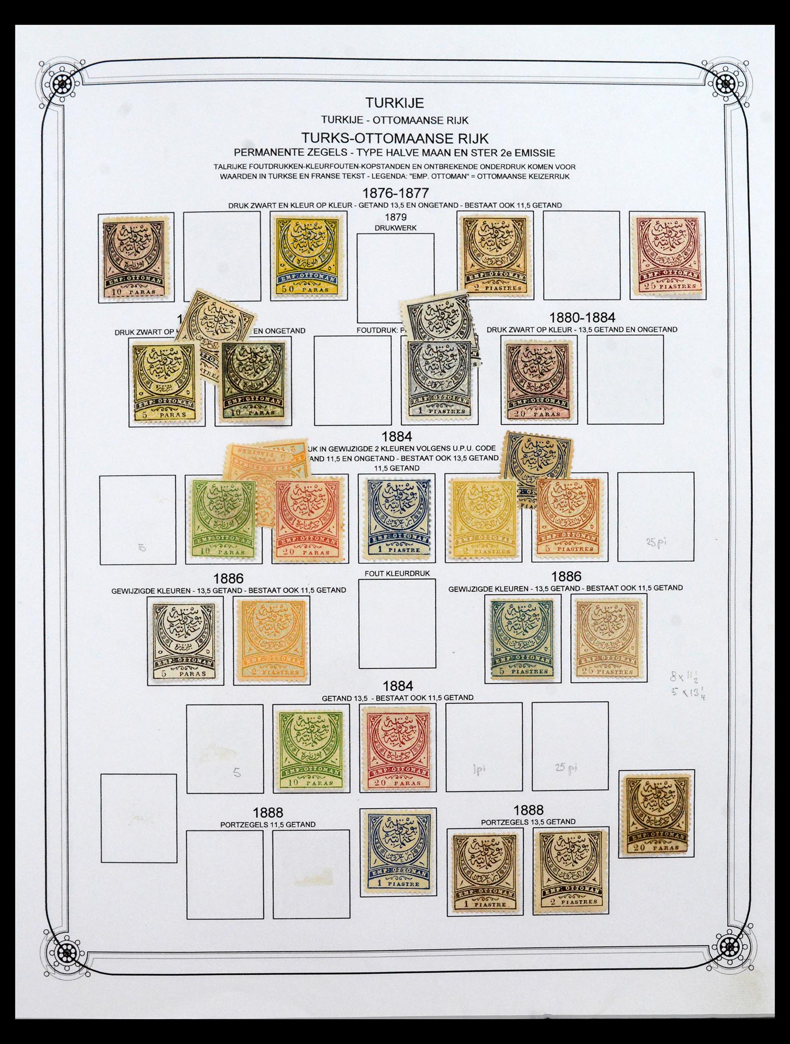 40476 0009 - Stamp collection 40476 Turkey 1863-1963.