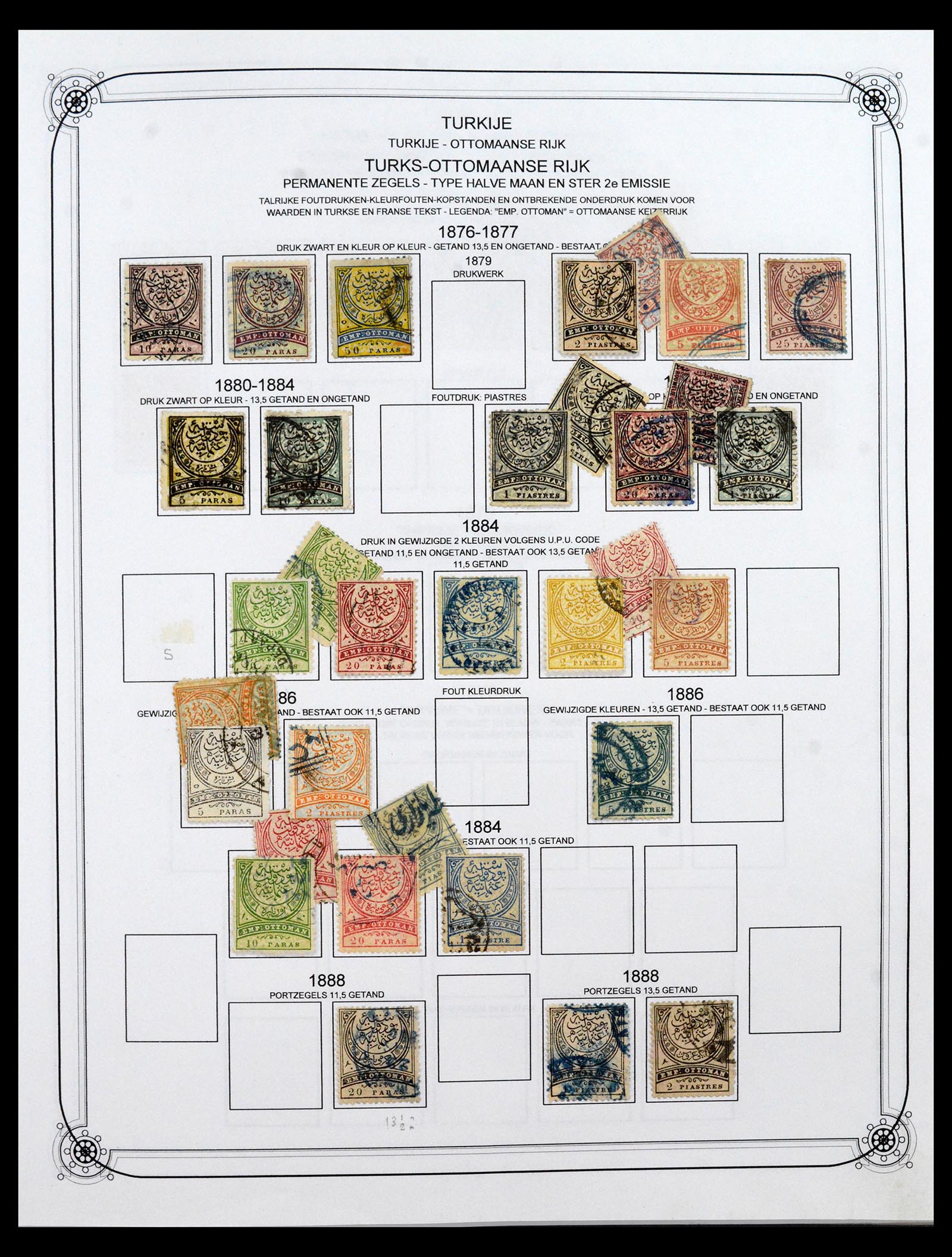 40476 0010 - Stamp collection 40476 Turkey 1863-1963.
