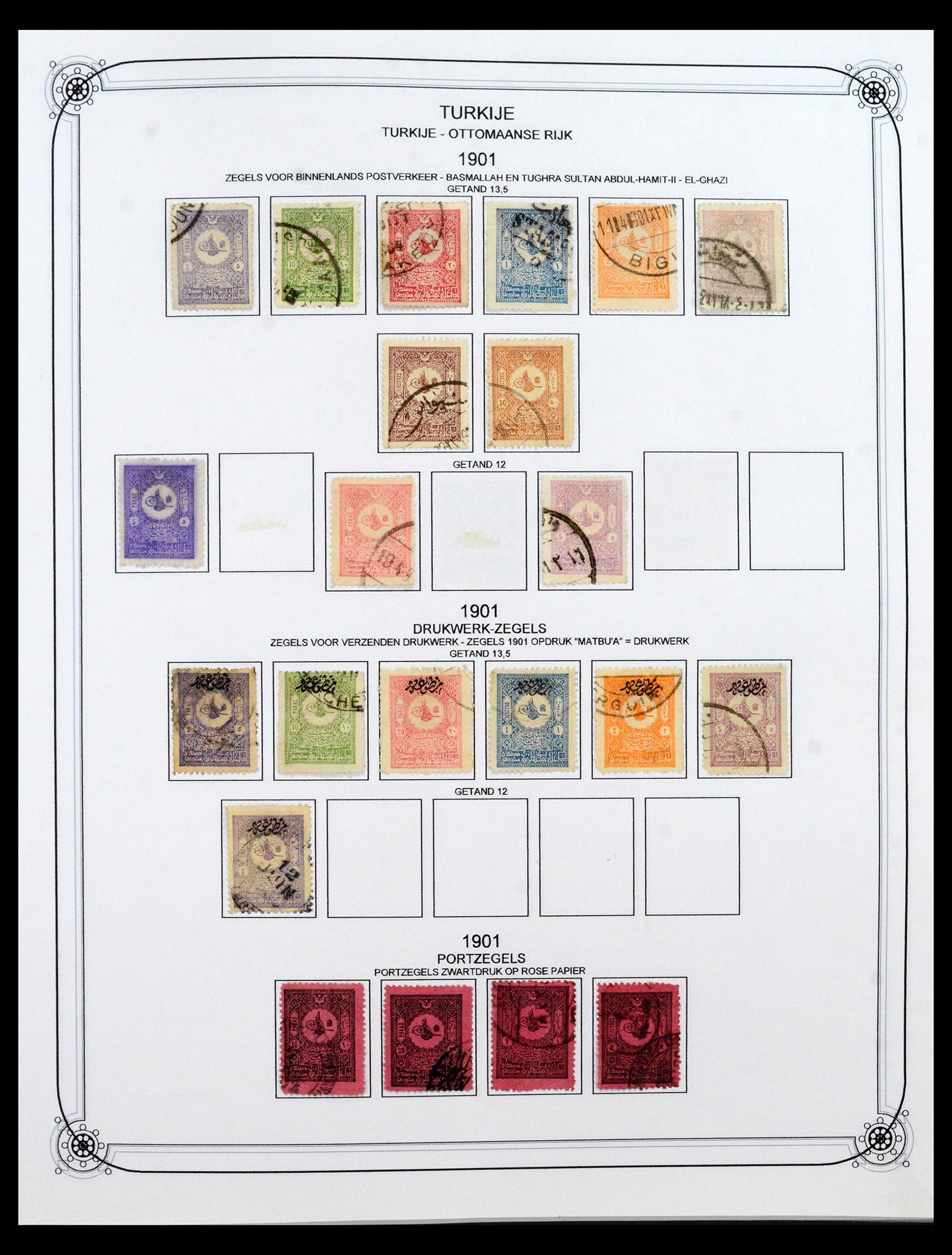 40476 0016 - Stamp collection 40476 Turkey 1863-1963.