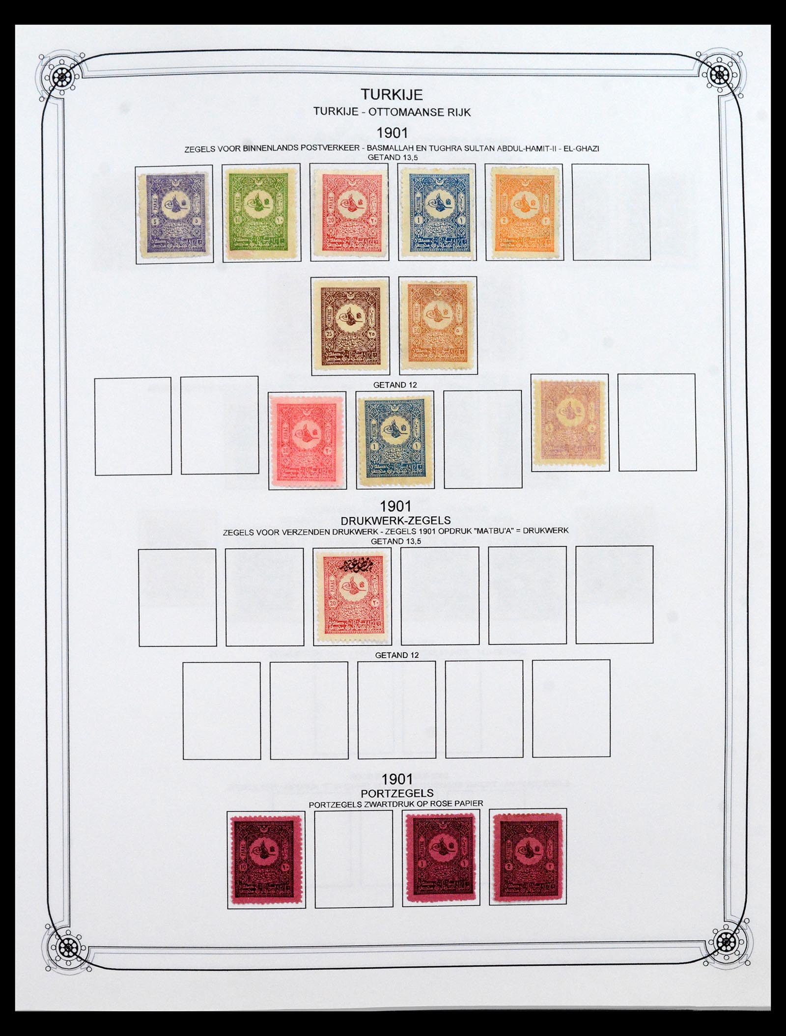 40476 0017 - Stamp collection 40476 Turkey 1863-1963.