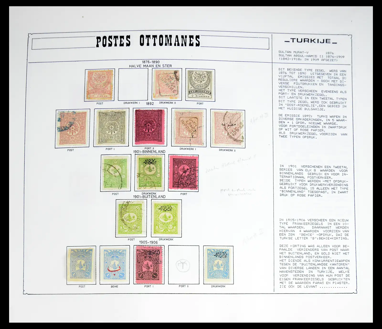 40477 0002 - Stamp collection 40477 World 1863-1948.