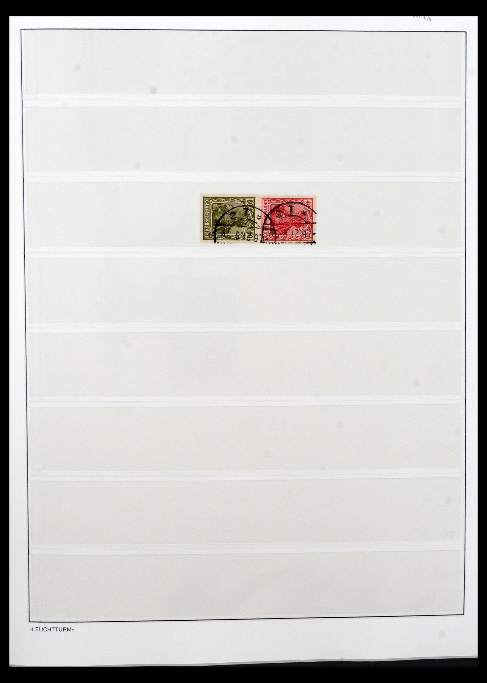 40490 0003 - Stamp collection 40490 German Reich combinations 1915-1942.