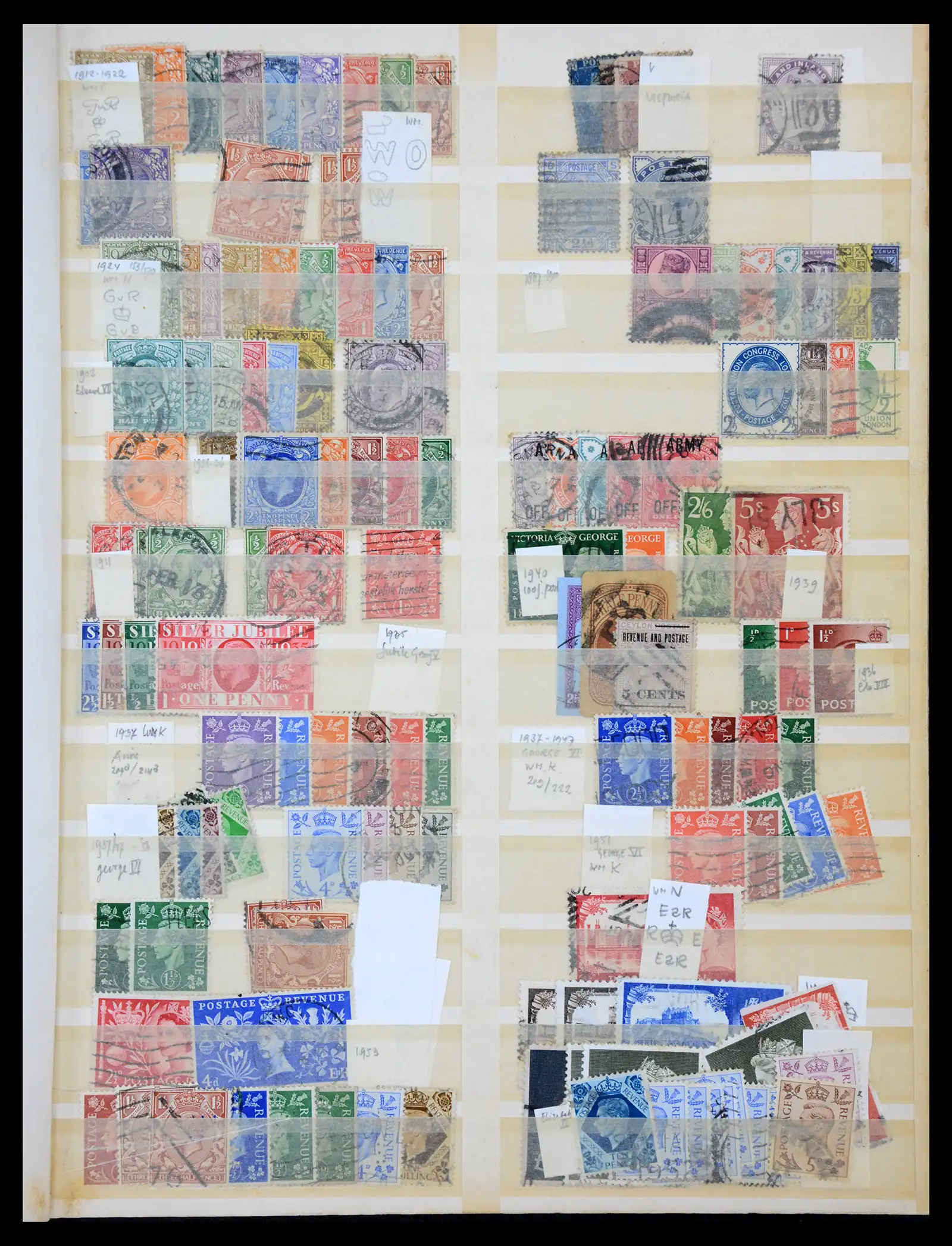 40491 0001 - Stamp collection 40491 World 1860-1960.
