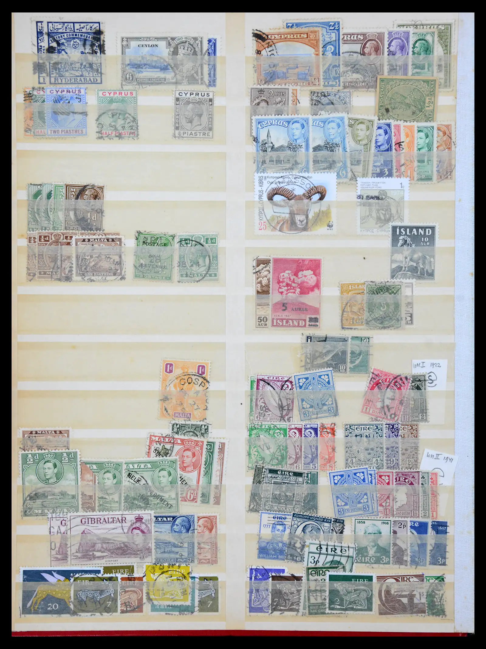 40491 0004 - Stamp collection 40491 World 1860-1960.