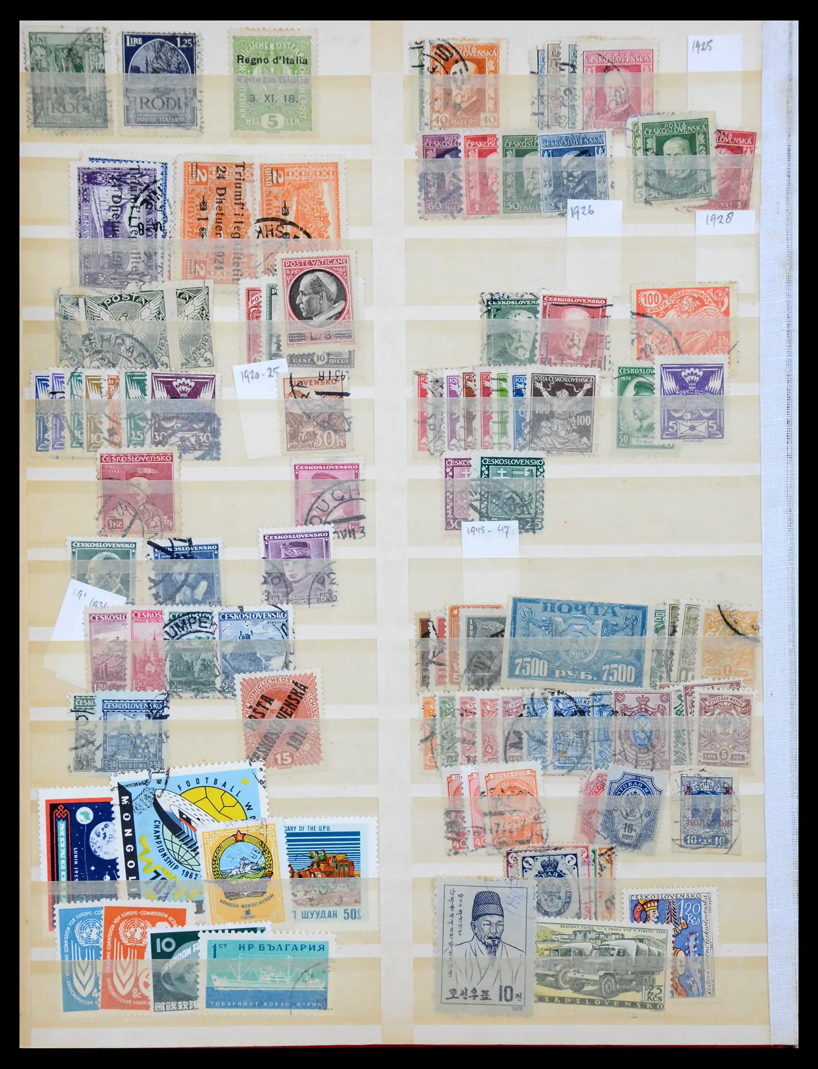 40491 0015 - Stamp collection 40491 World 1860-1960.