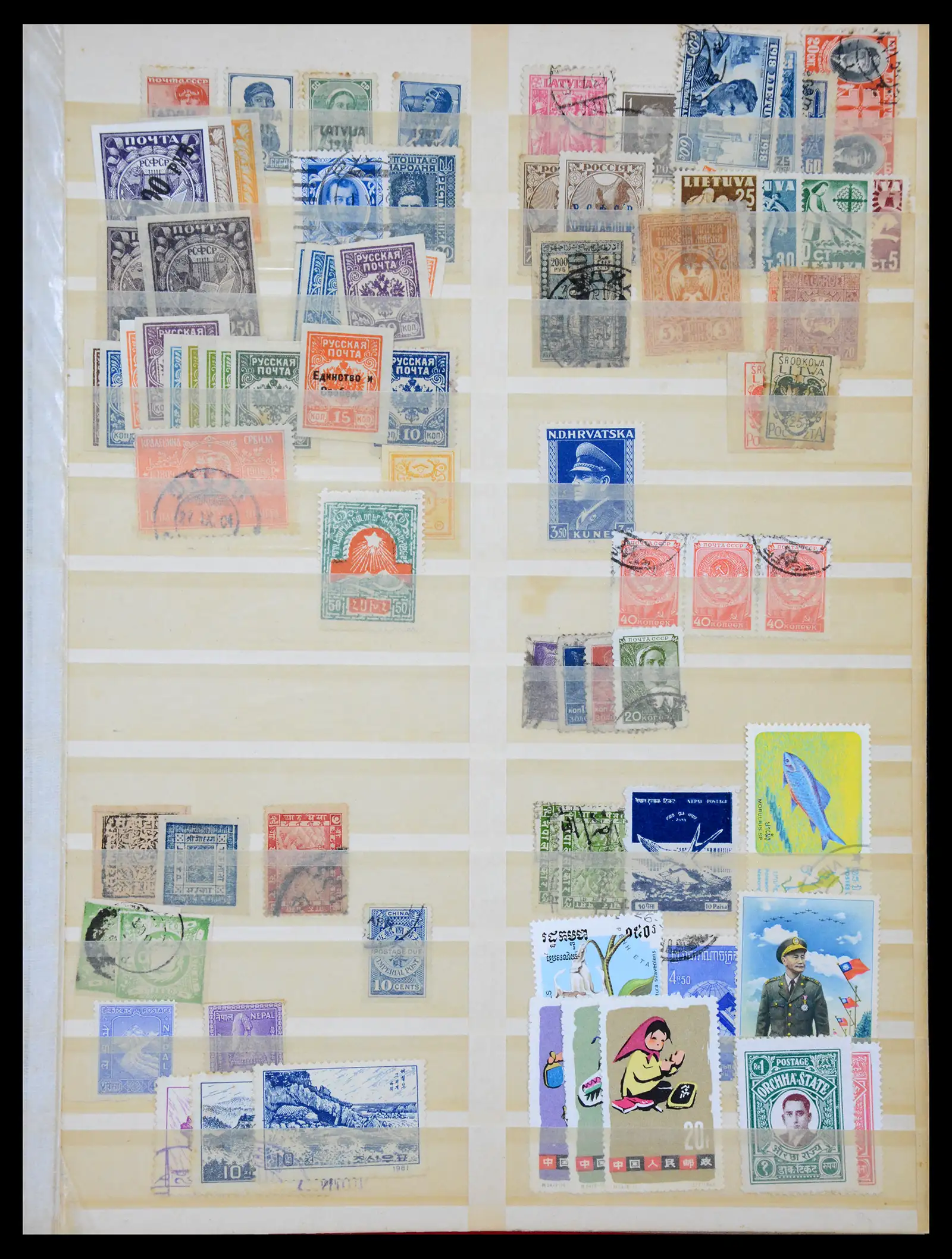 40491 0016 - Stamp collection 40491 World 1860-1960.