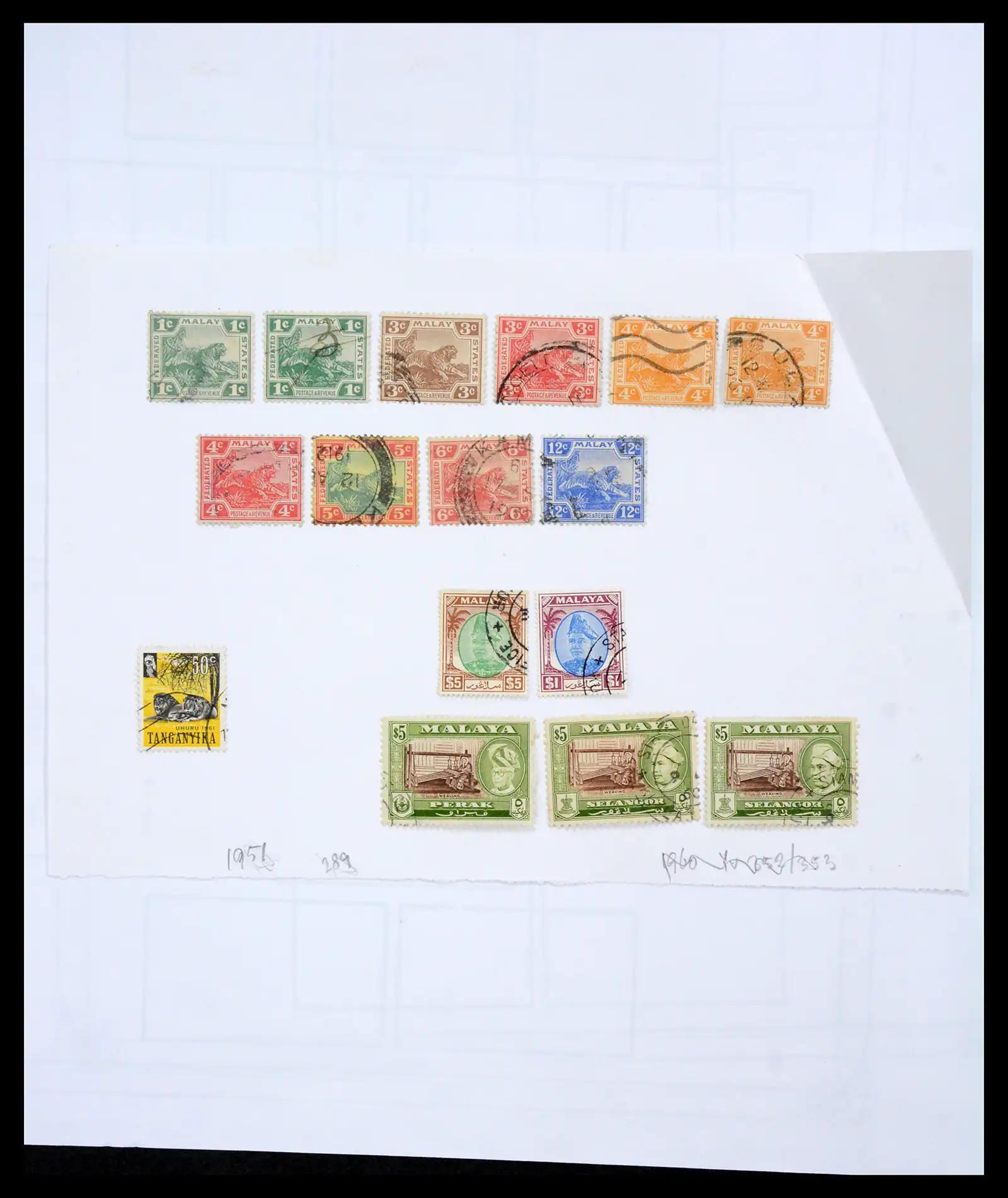 40491 0047 - Stamp collection 40491 World 1860-1960.