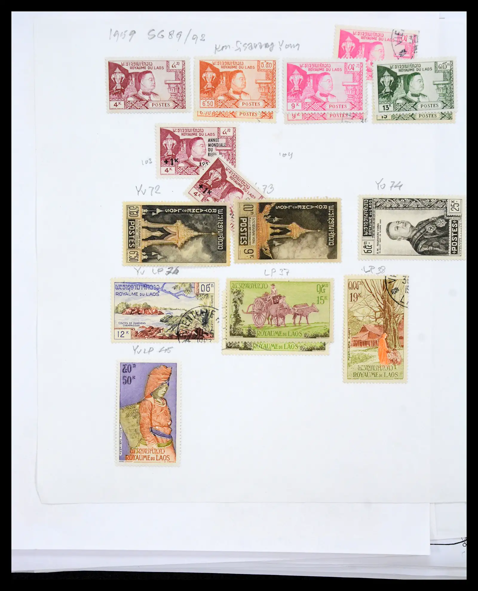 40491 0052 - Stamp collection 40491 World 1860-1960.