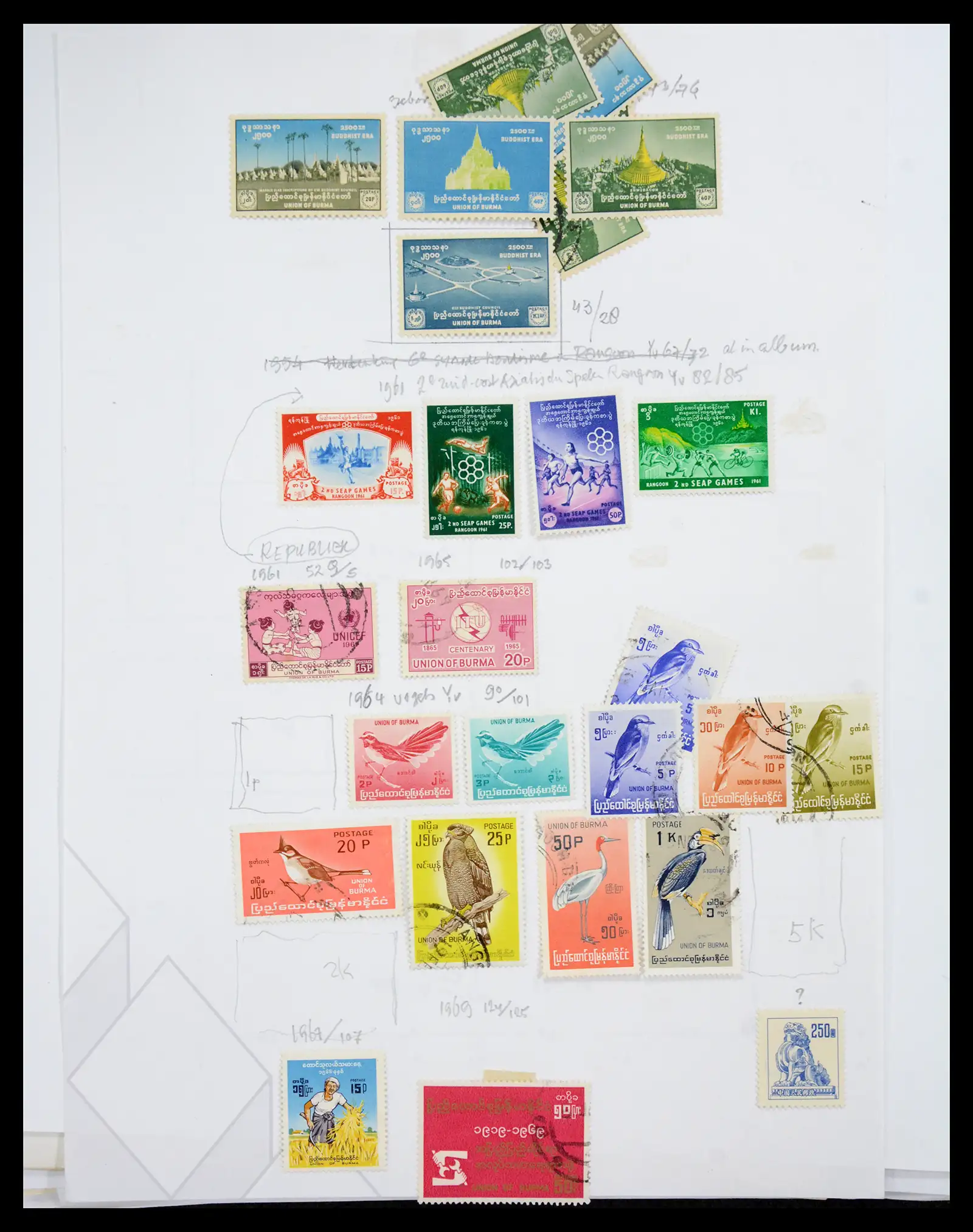 40491 0086 - Stamp collection 40491 World 1860-1960.