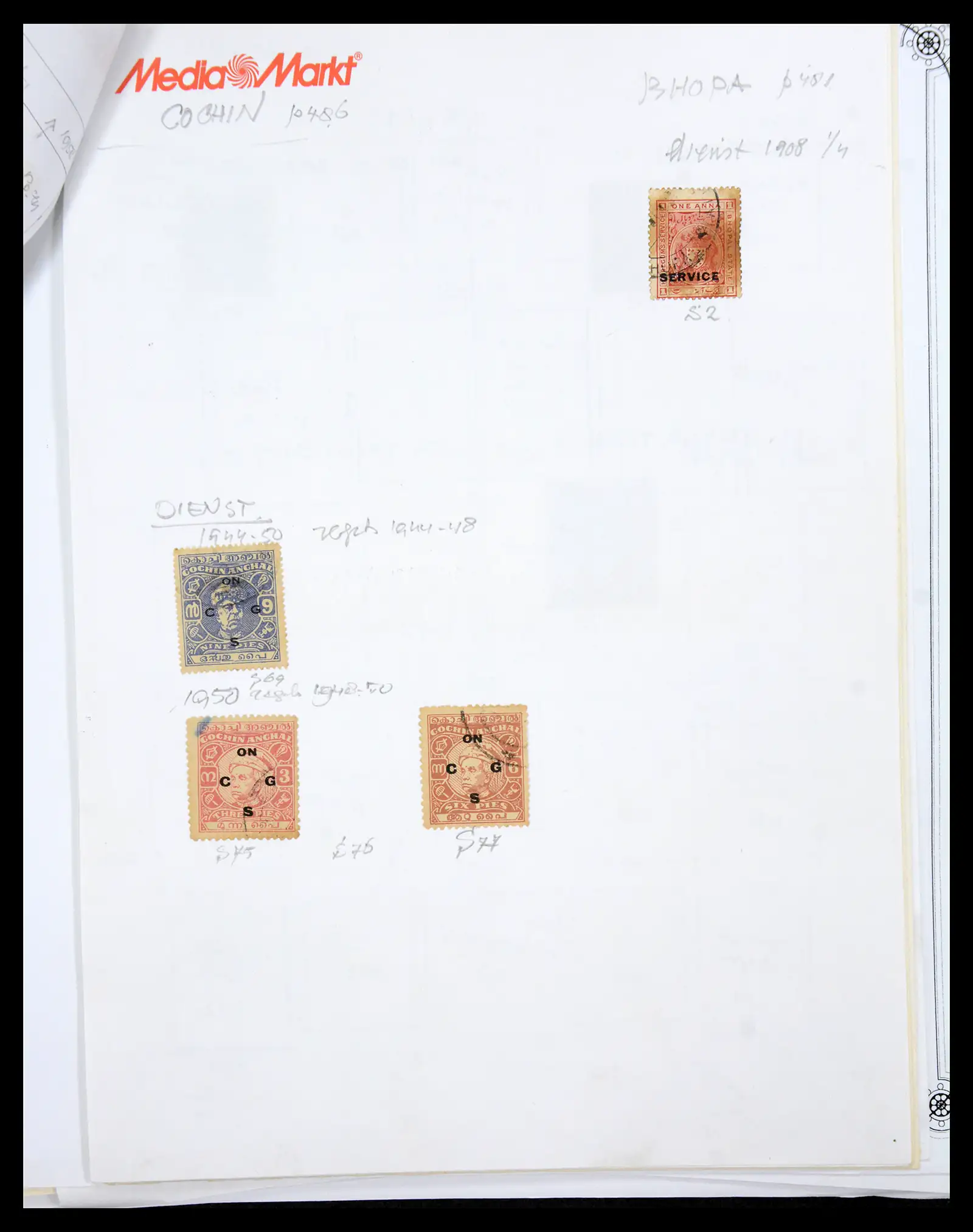 40491 0089 - Stamp collection 40491 World 1860-1960.