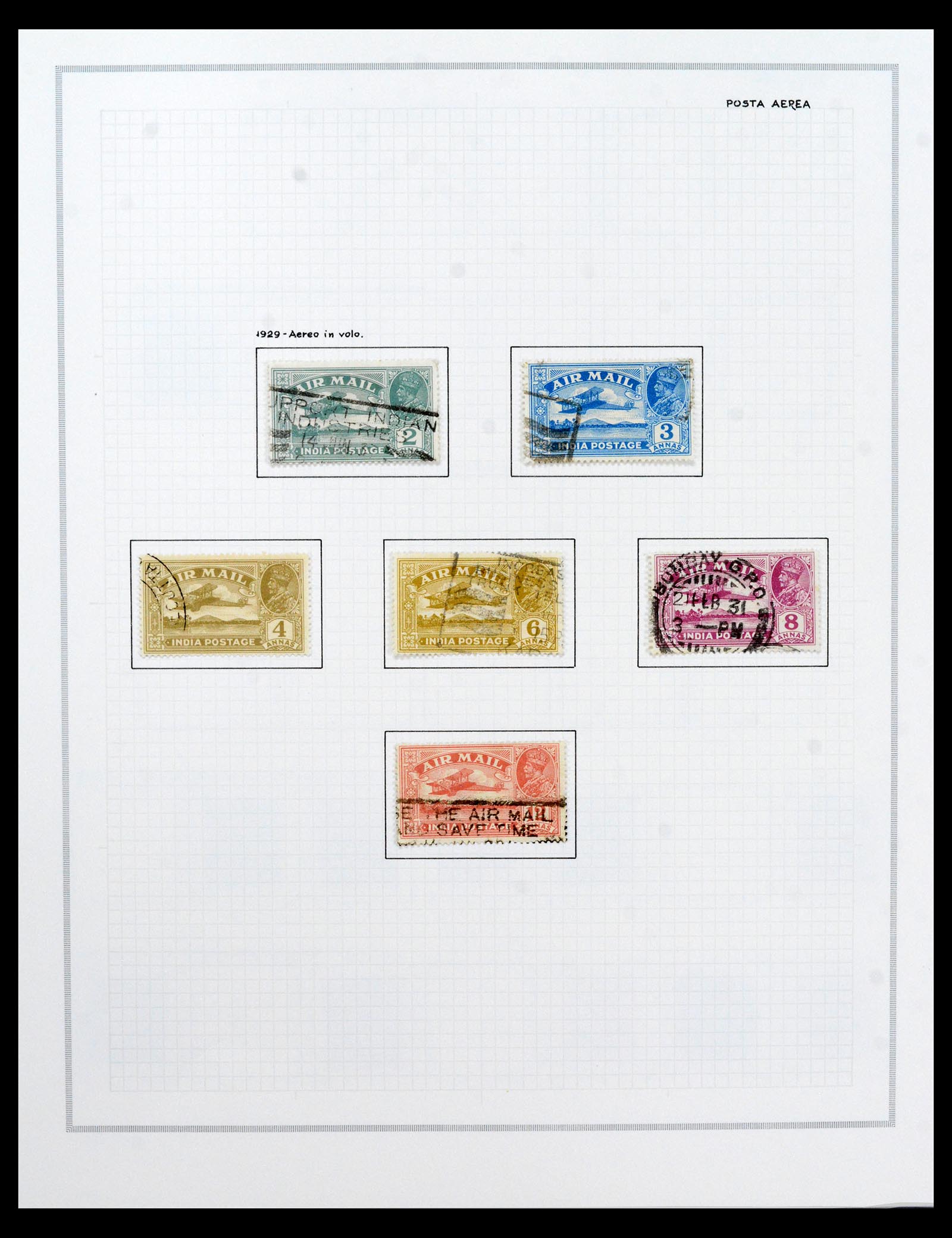 40492 0010 - Postzegel verzameling 40492 India 1854-1993.