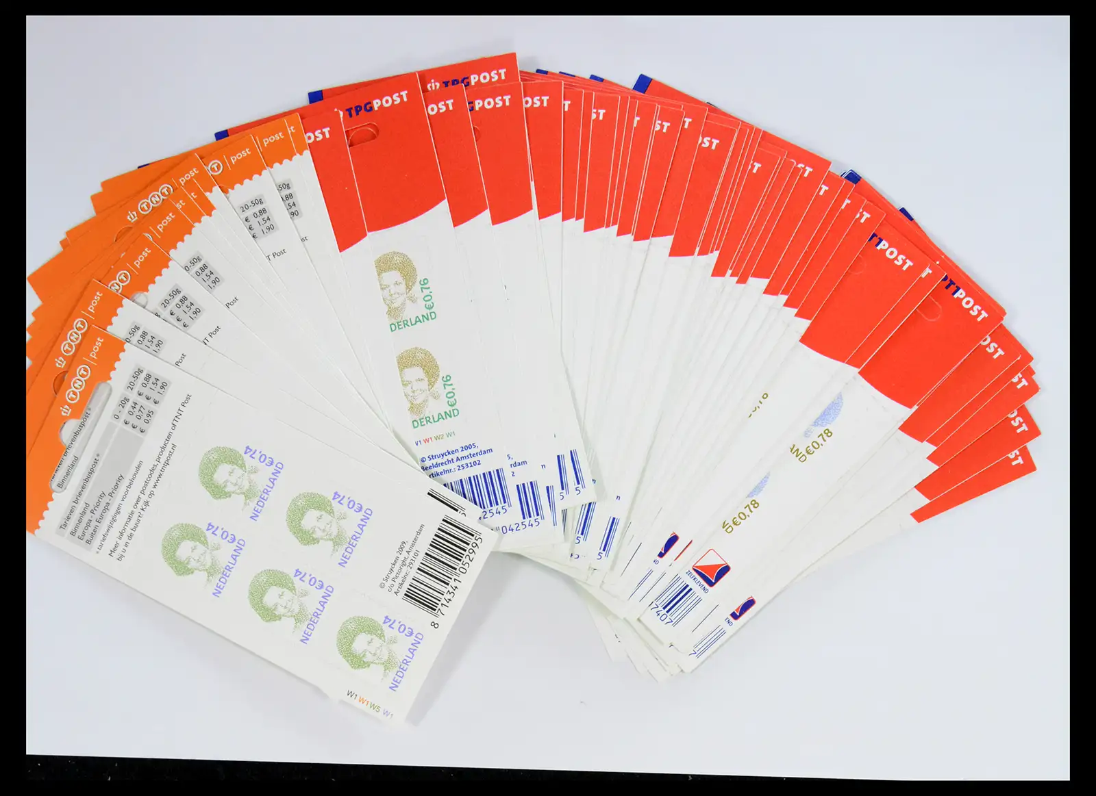 40494 0005 - Stamp collection 40494 Netherlands sheetlets Beatrix 2002-2009.