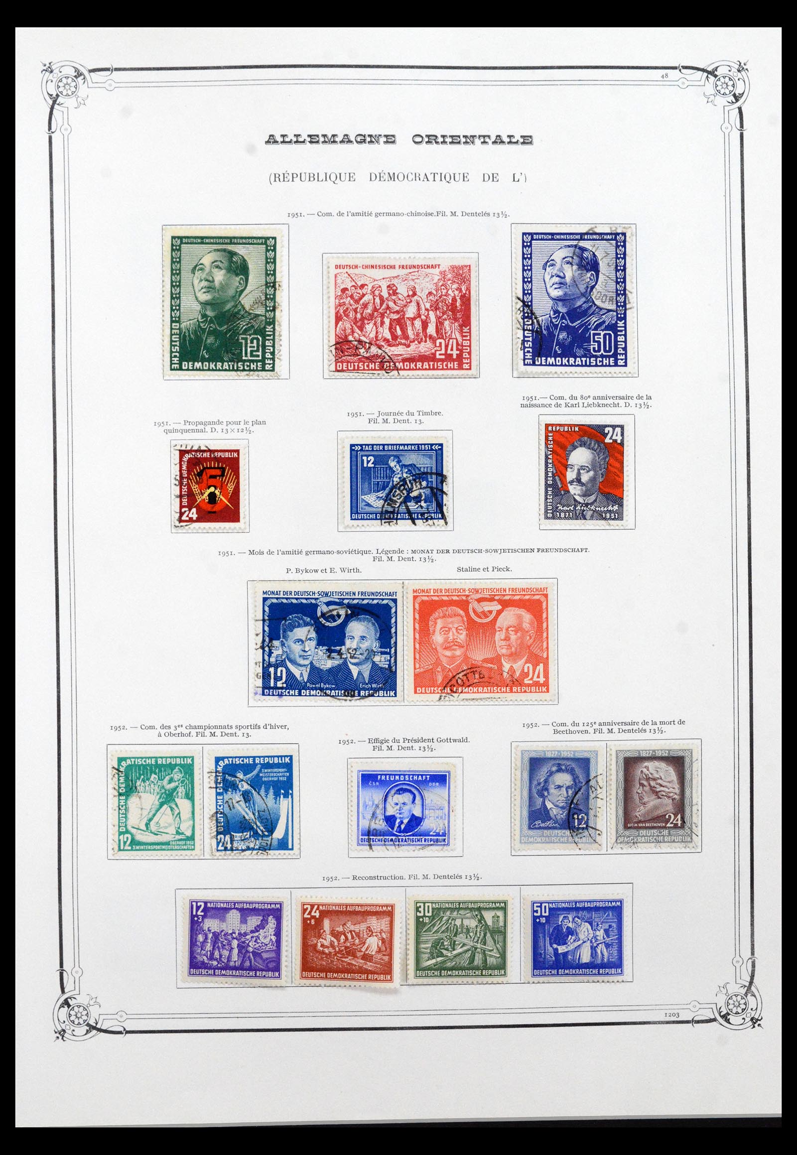 40514 0008 - Postzegelverzameling 40514 DDR 1948-1990.