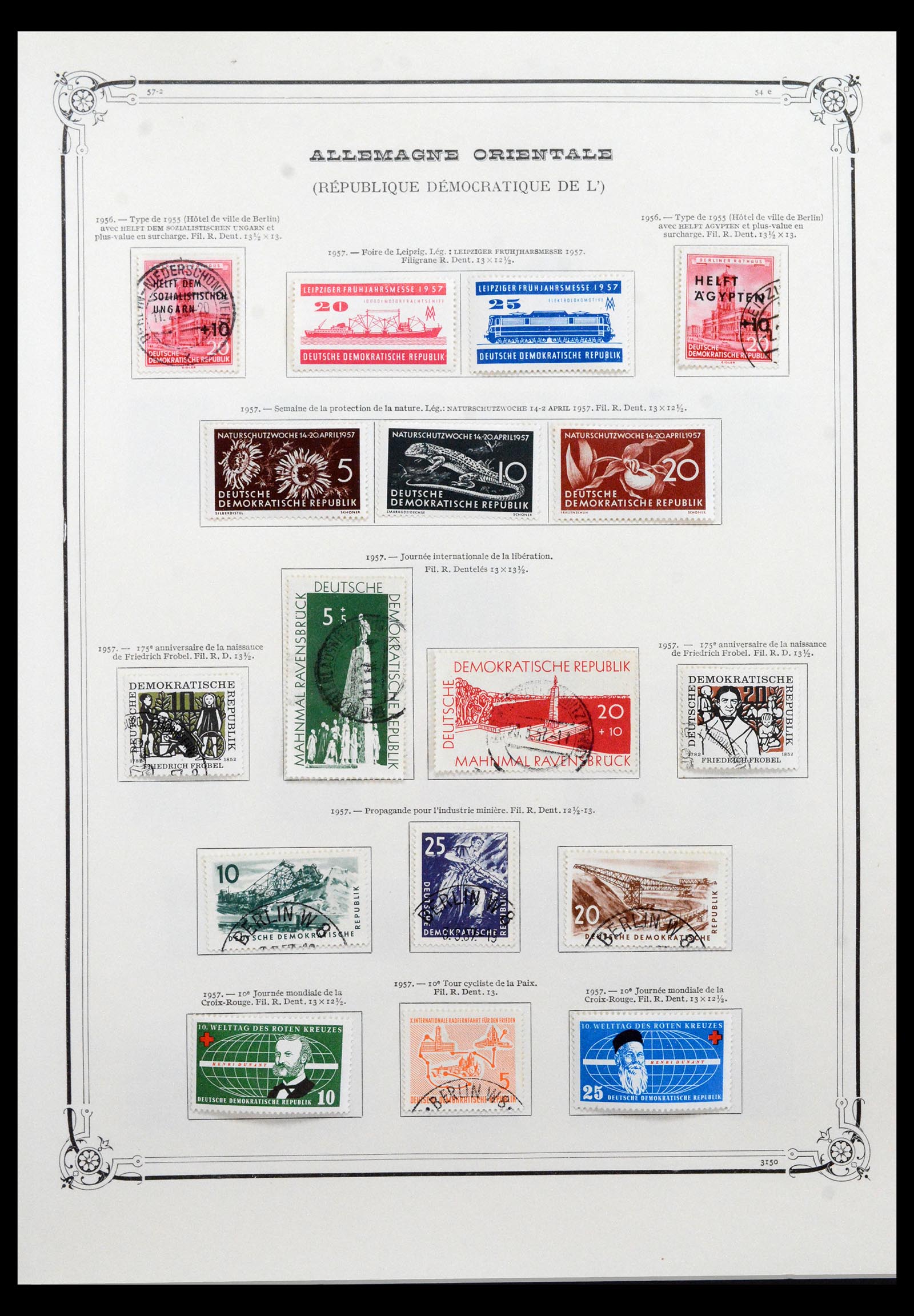 40514 0019 - Postzegelverzameling 40514 DDR 1948-1990.