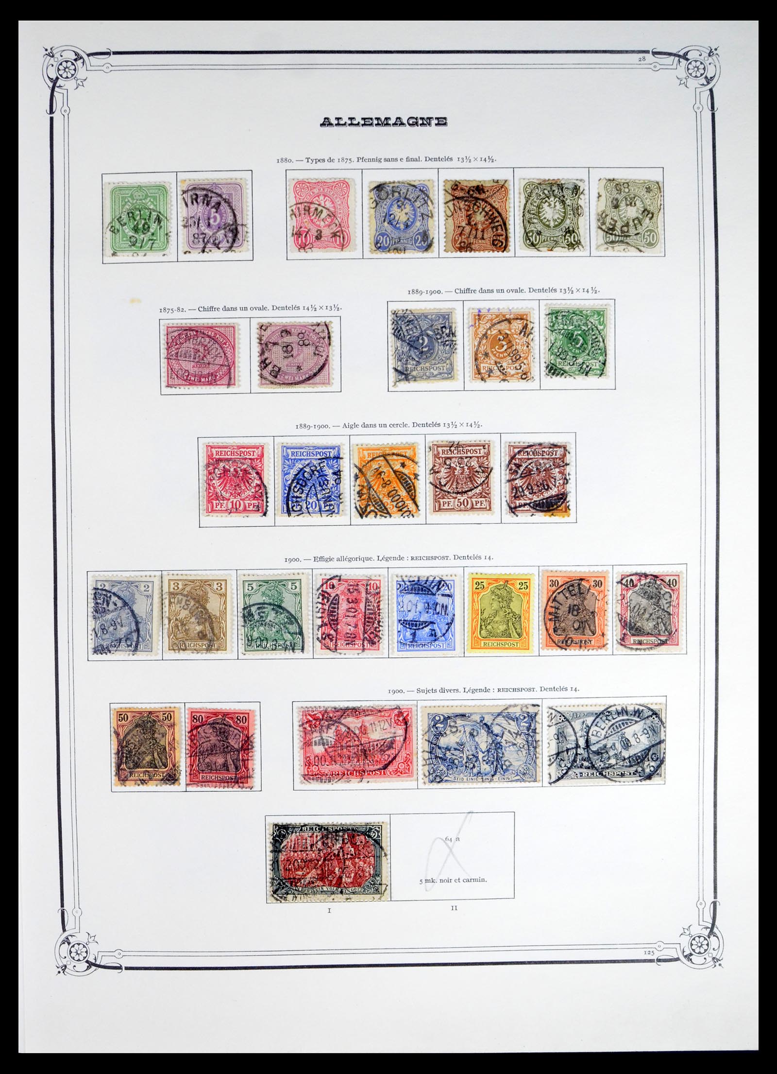 40518 0002 - Postzegel verzameling 40518 Duitse Reich 1872-1945.
