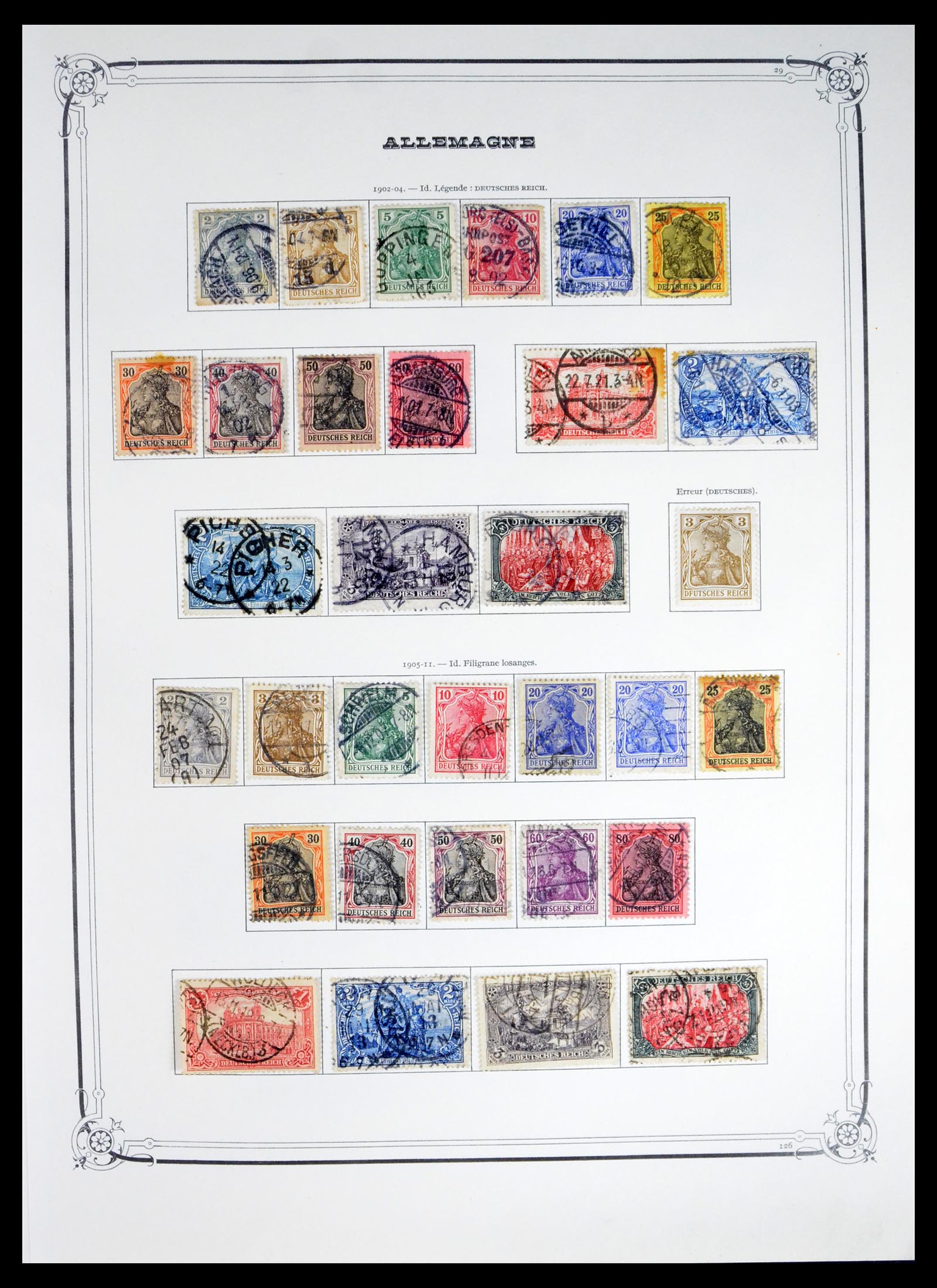 40518 0003 - Postzegel verzameling 40518 Duitse Reich 1872-1945.