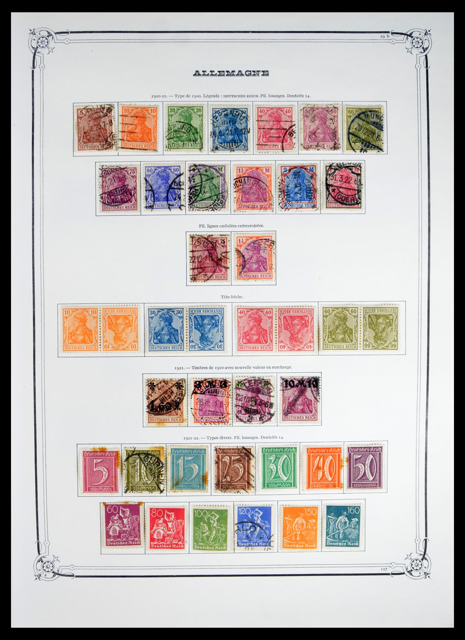 40518 0005 - Postzegel verzameling 40518 Duitse Reich 1872-1945.