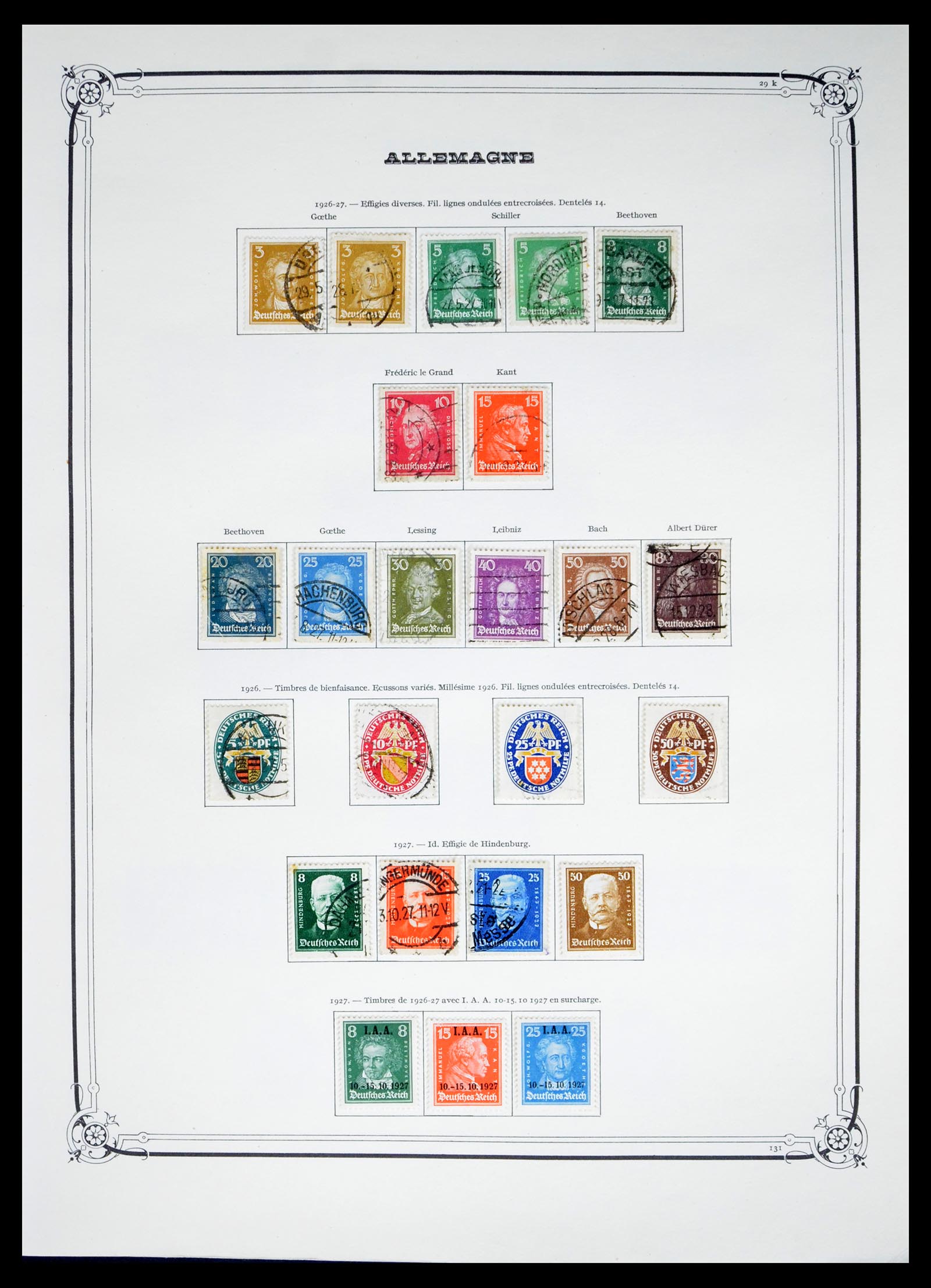 40518 0013 - Postzegel verzameling 40518 Duitse Reich 1872-1945.