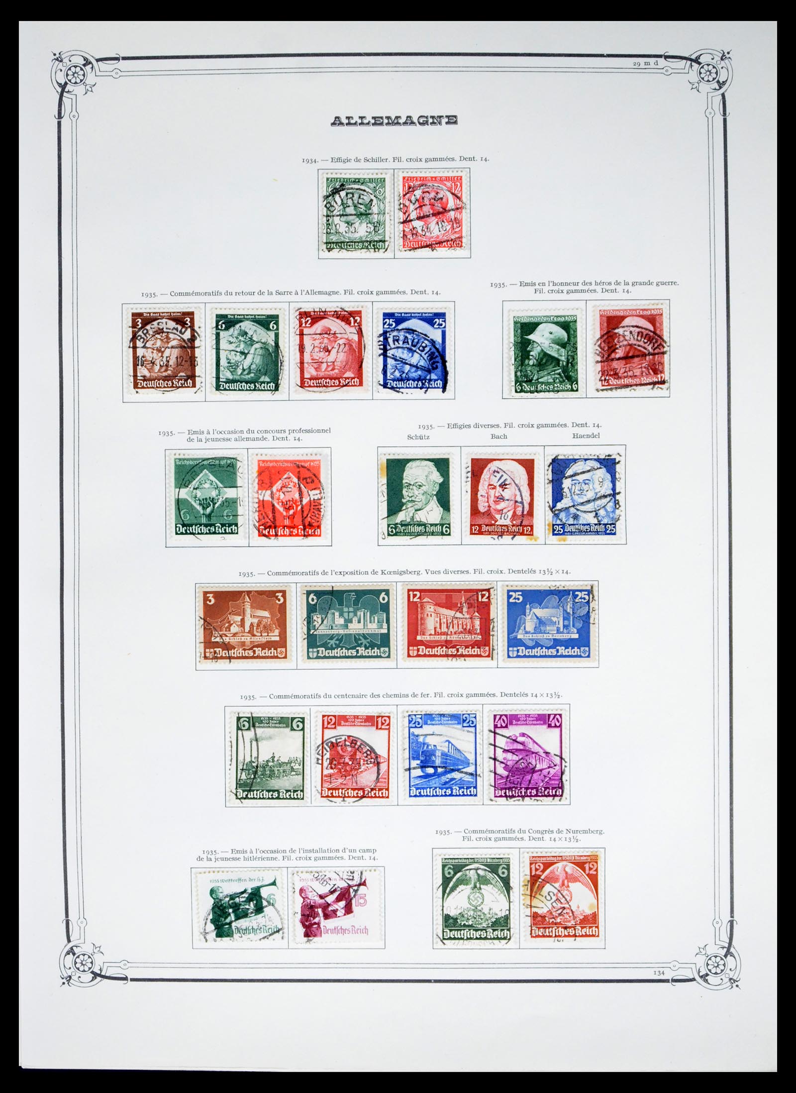 40518 0019 - Postzegel verzameling 40518 Duitse Reich 1872-1945.
