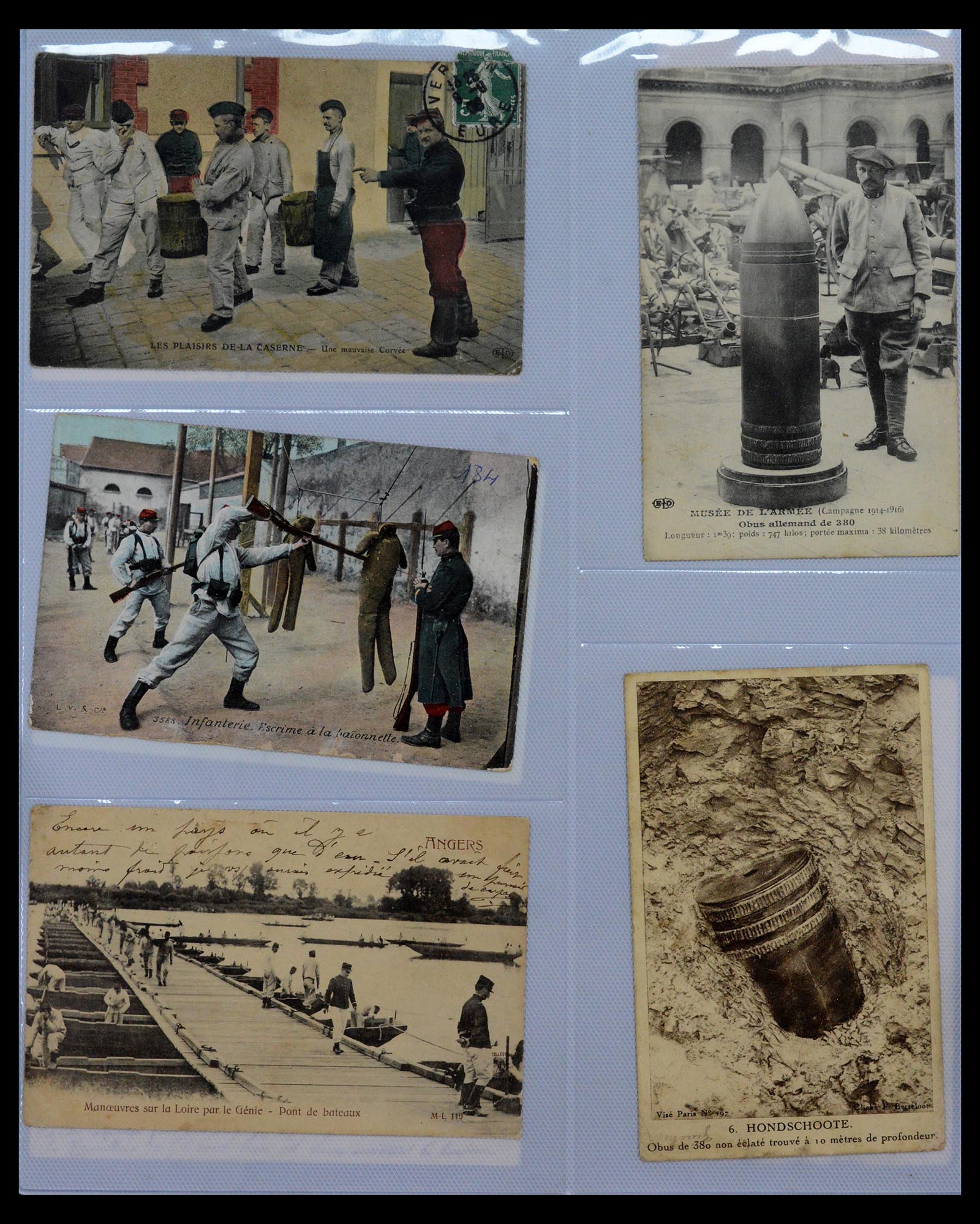 40519 0016 - Postzegel verzameling 40519 Motief 1e wereldoorlog 1914-1918.