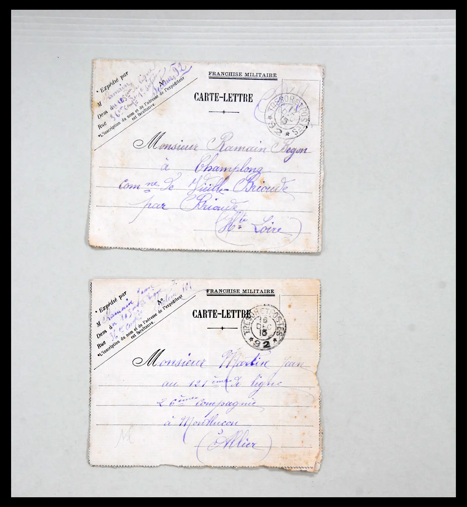 40521 0002 - Stamp collection 40521 Thematics 1st Worldwar exhitibion collection 1915