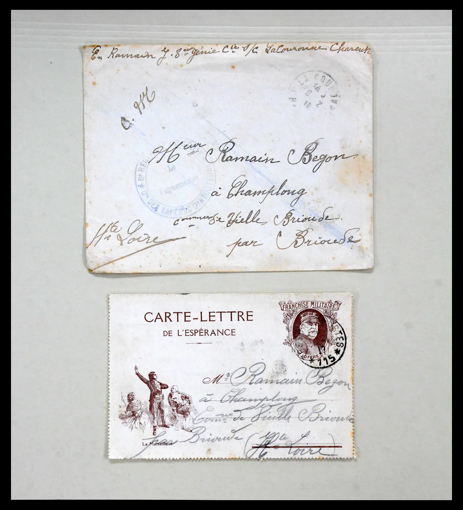 40521 0007 - Stamp collection 40521 Thematics 1st Worldwar exhitibion collection 1915