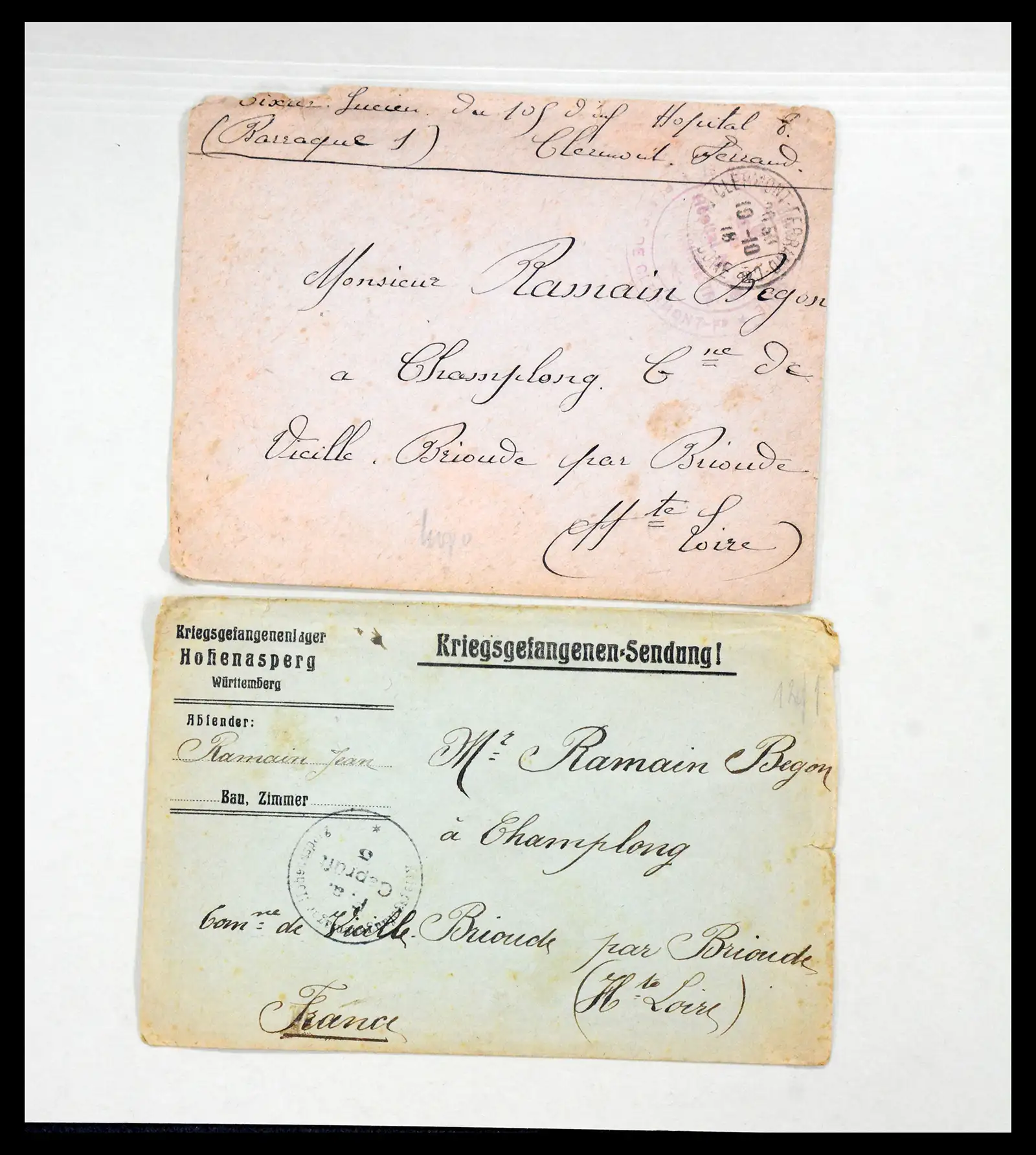 40521 0008 - Stamp collection 40521 Thematics 1st Worldwar exhitibion collection 1915