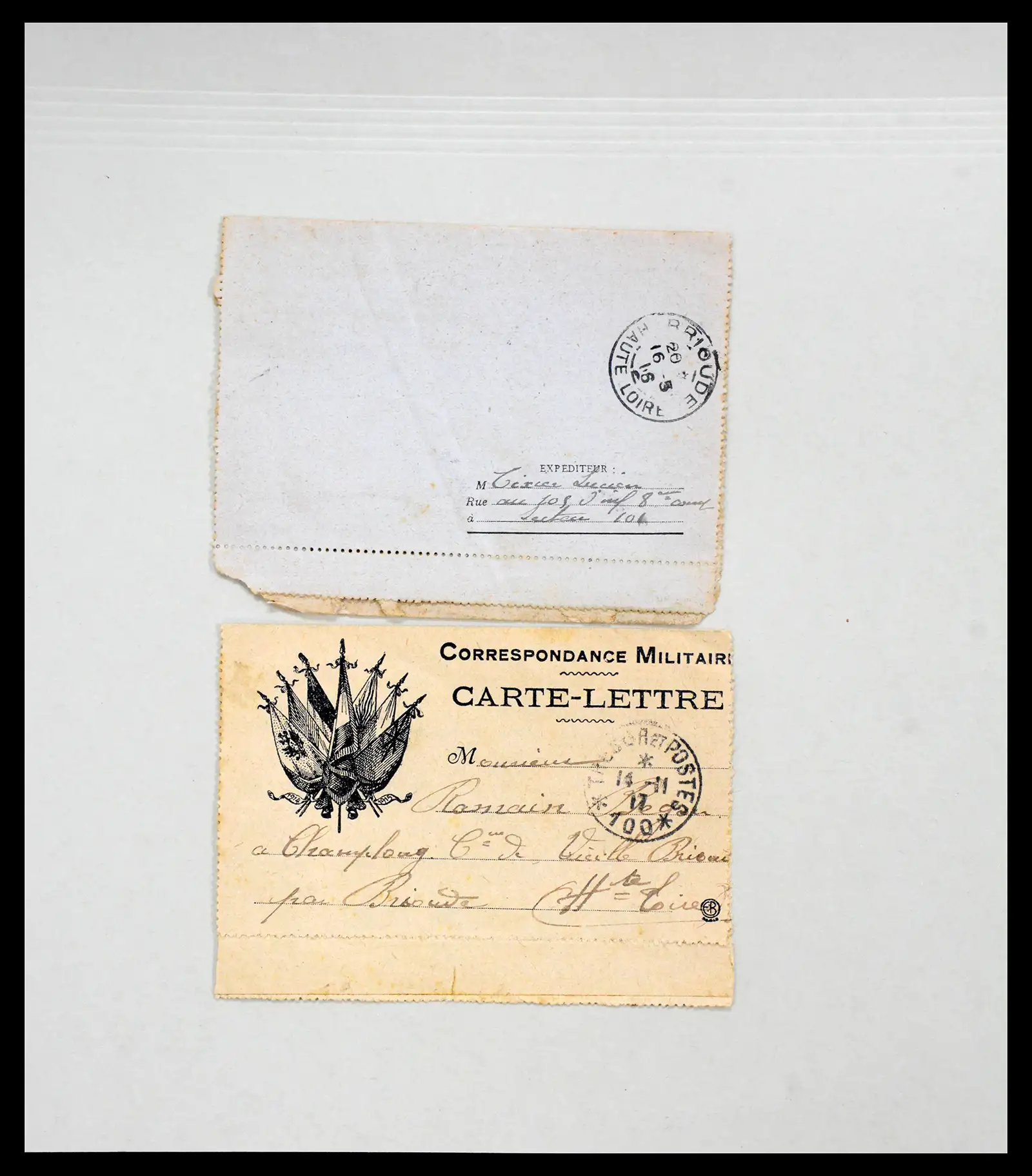 40521 0015 - Stamp collection 40521 Thematics 1st Worldwar exhitibion collection 1915