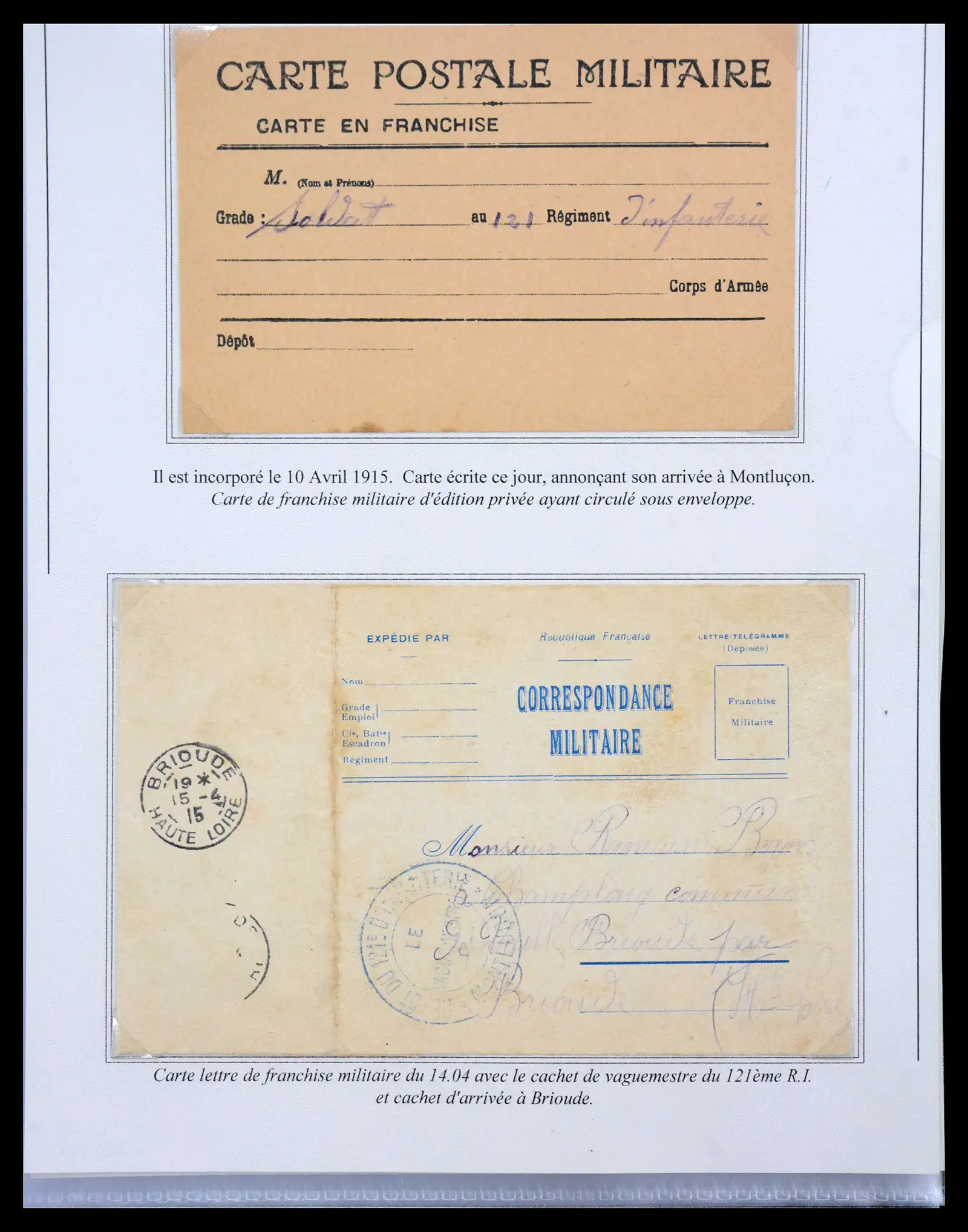 40521 0024 - Stamp collection 40521 Thematics 1st Worldwar exhitibion collection 1915-1918.