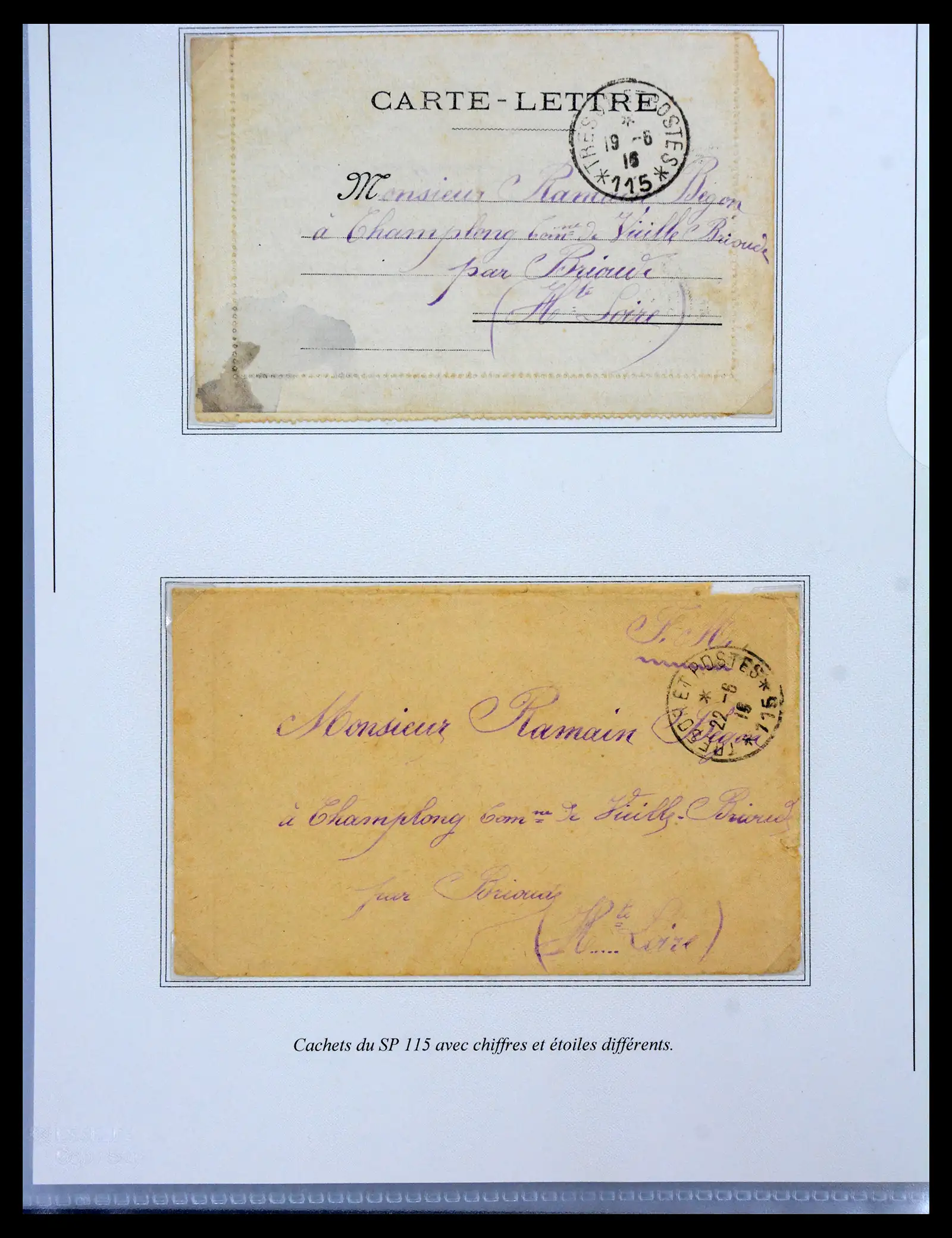 40521 0039 - Stamp collection 40521 Thematics 1st Worldwar exhitibion collection 1915-1918.