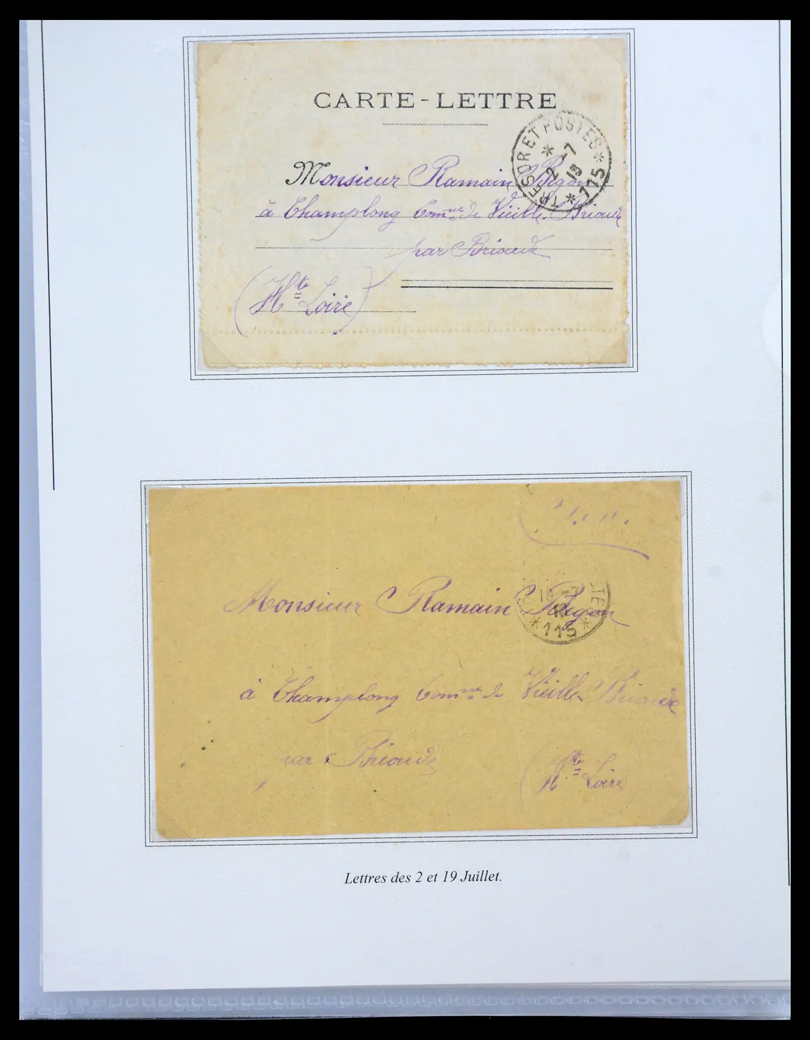 40521 0041 - Stamp collection 40521 Thematics 1st Worldwar exhitibion collection 1915-1918.
