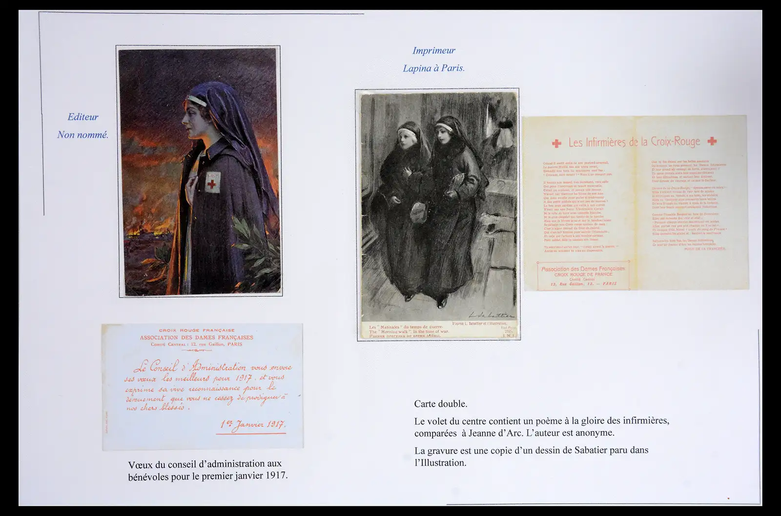 40522 0016 - Stamp collection 40522 Thematics 1st Worldwar exhitibion collection 1915