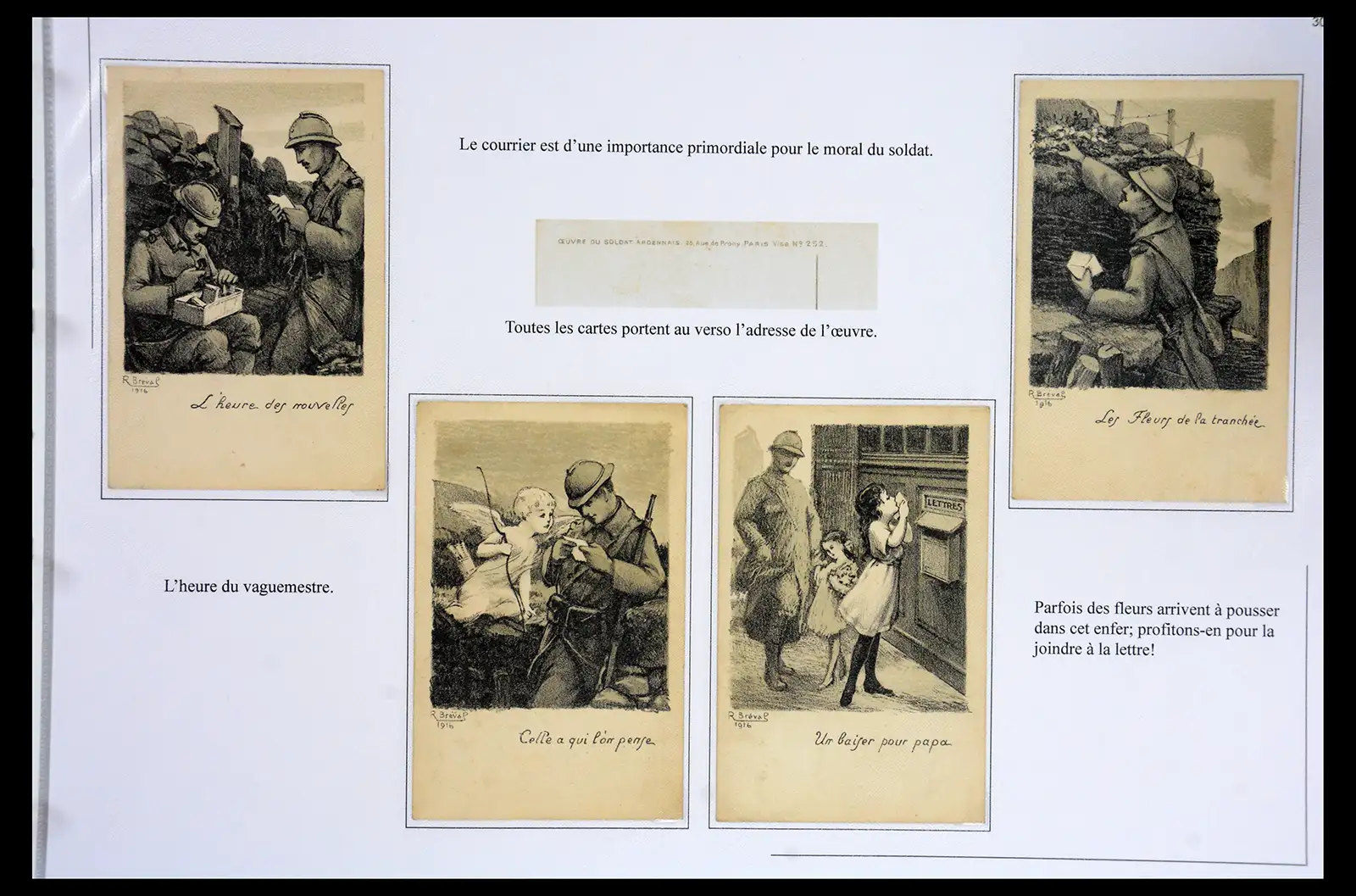 40522 0030 - Stamp collection 40522 Thematics 1st Worldwar exhitibion collection 1915-1918.