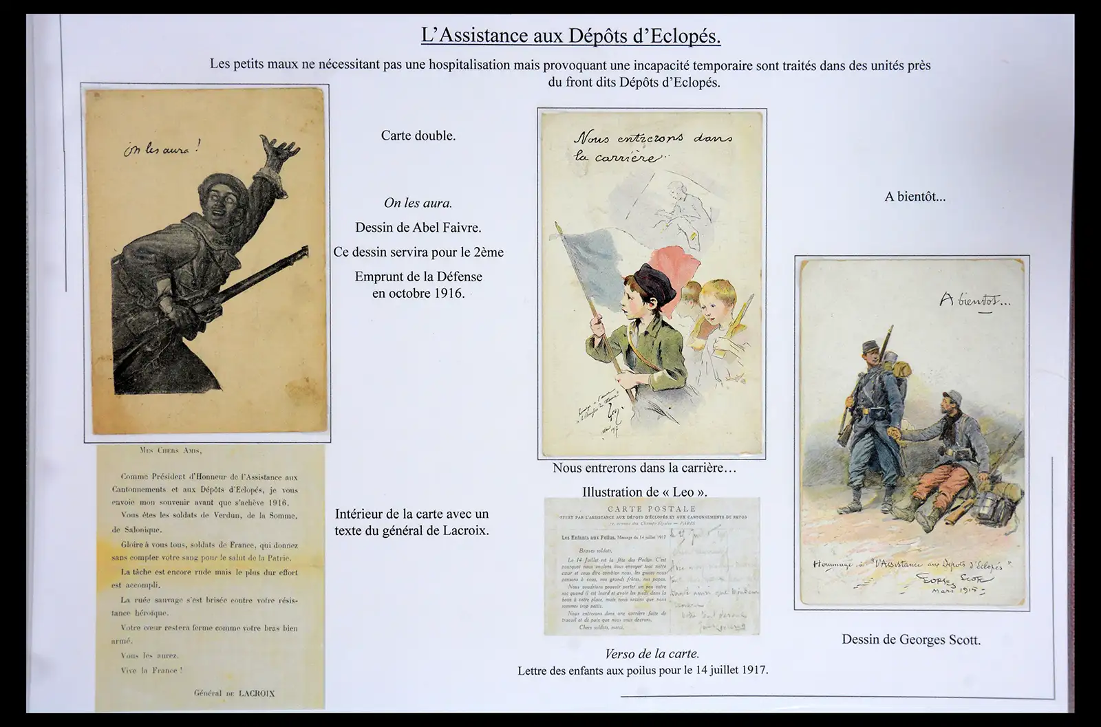 40522 0034 - Stamp collection 40522 Thematics 1st Worldwar exhitibion collection 1915-1918.