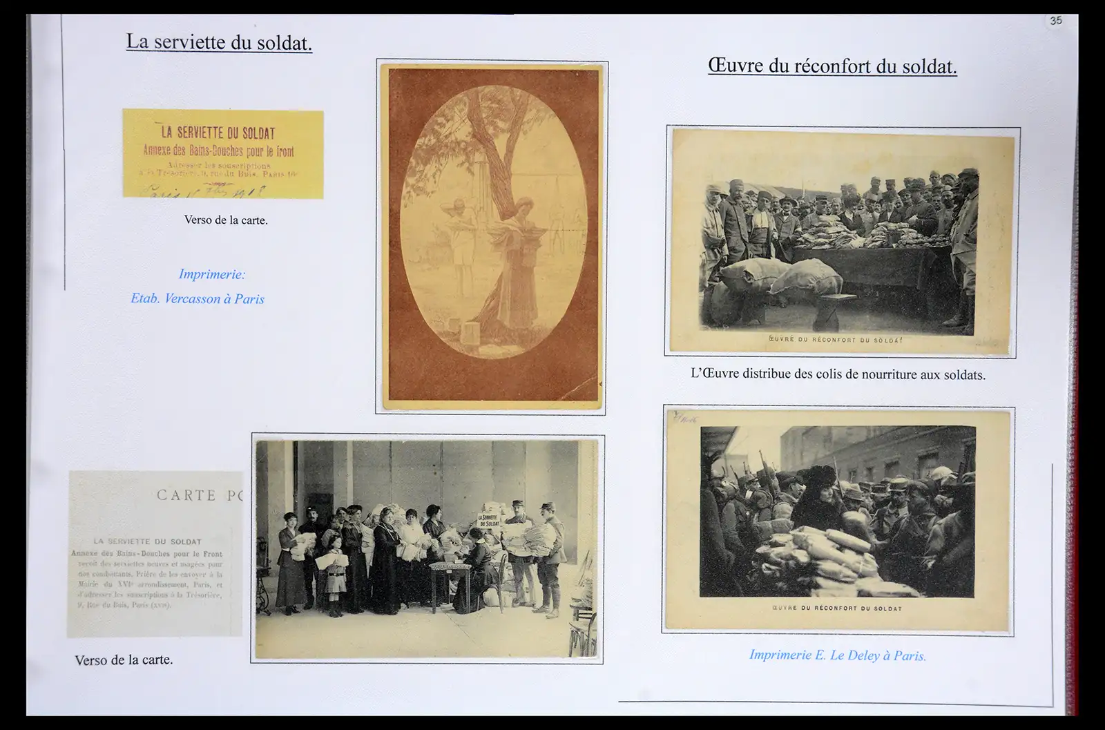 40522 0035 - Stamp collection 40522 Thematics 1st Worldwar exhitibion collection 1915-1918.